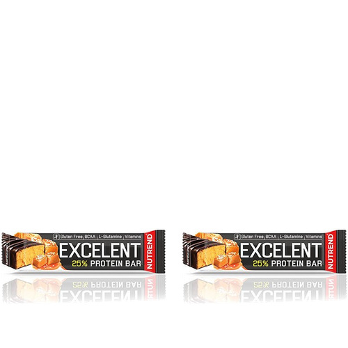 NUTREND Excelent Protein Bar - 2x 85g - Baton Białkowy