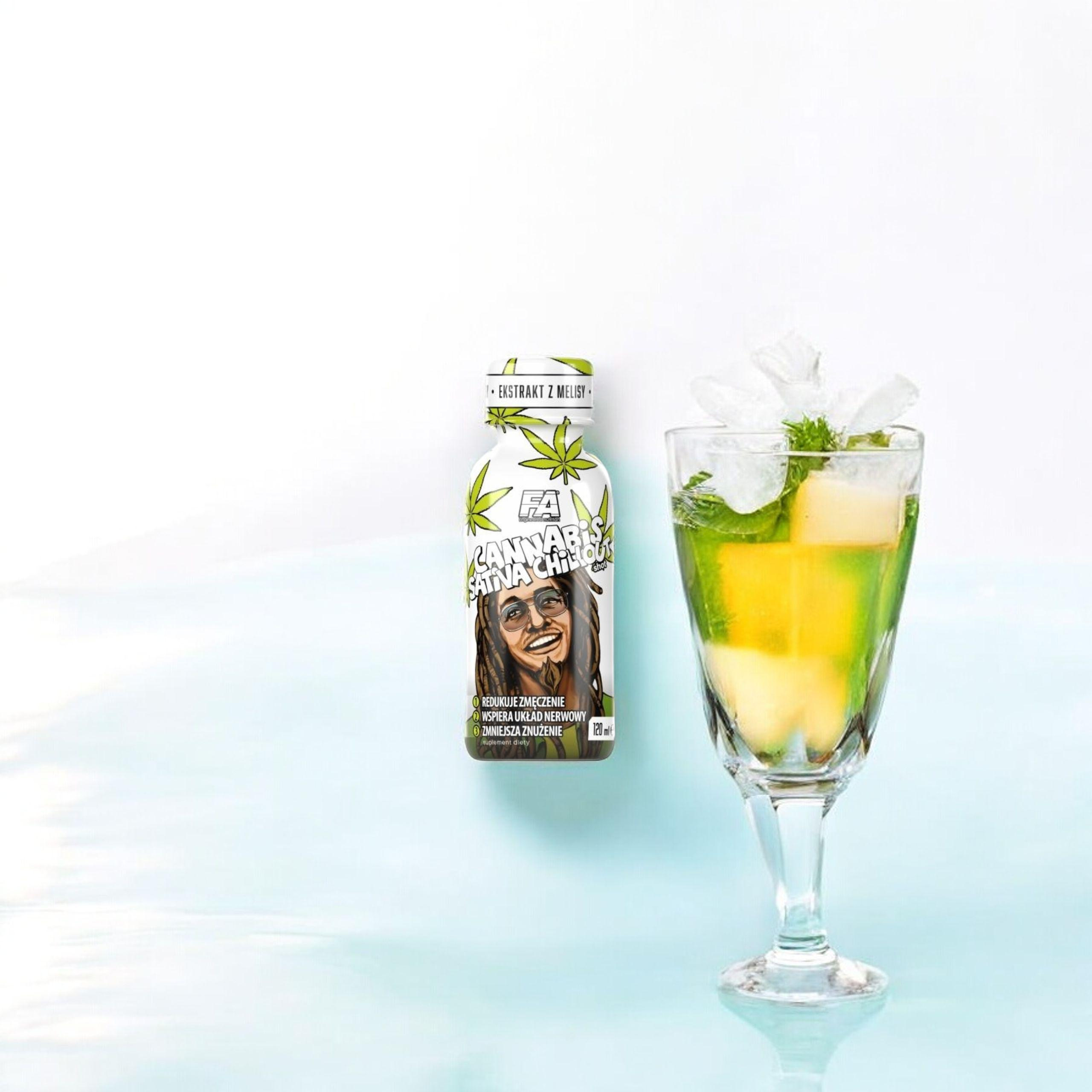 FITNESS AUTHORITY - Cannabis Sativa Chillout Shot - 3x 120ml - Konopia