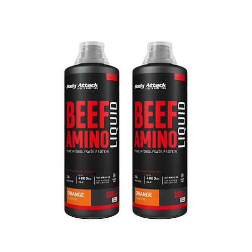 BODY ATTACK Beef Amino Liquid - 2x 1000ml