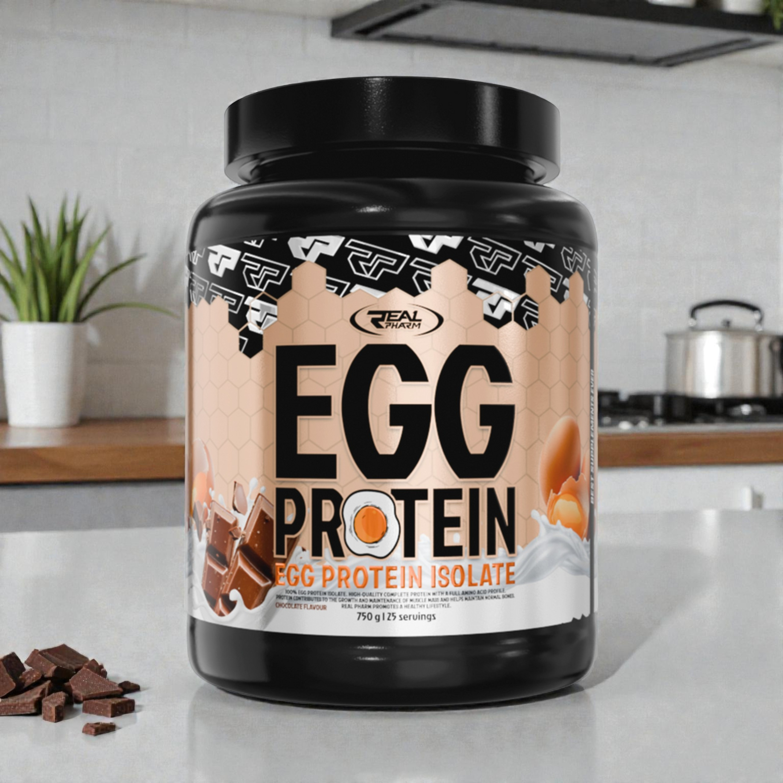 REAL PHARM - Egg Protein Isolate - 2x 750g