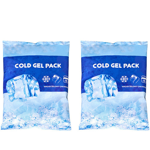 AKCESORIA COLD GEL PACK - WKŁAD ŻELOWY CHŁODZĄCY - 2x 480g