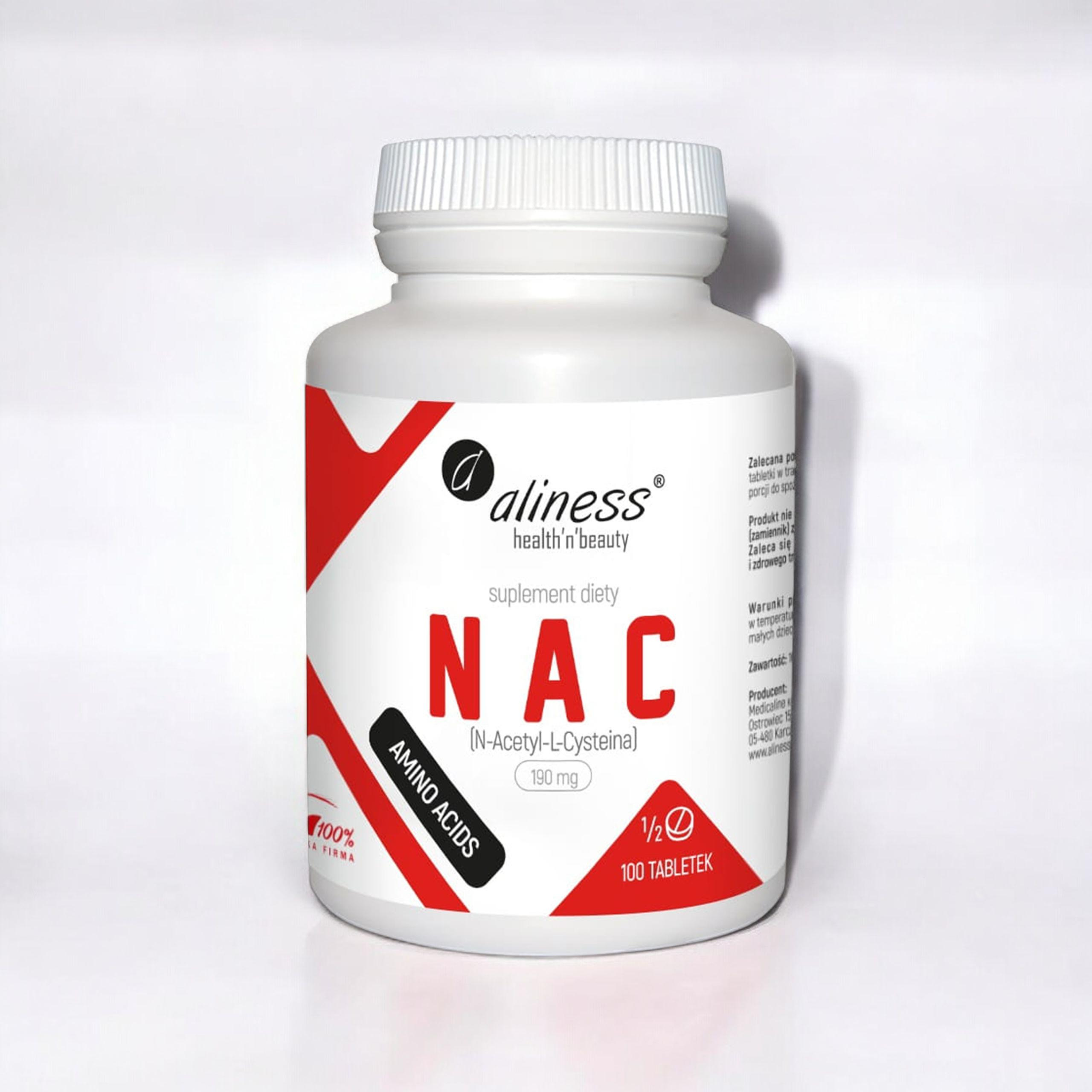 ALINESS NAC (N-Acetylo Cysteina) - 3x 100tabs