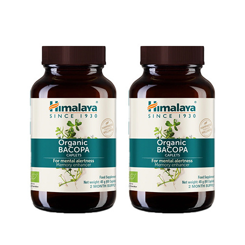 HIMALAYA - Organic Bacopa - 2x 60caps