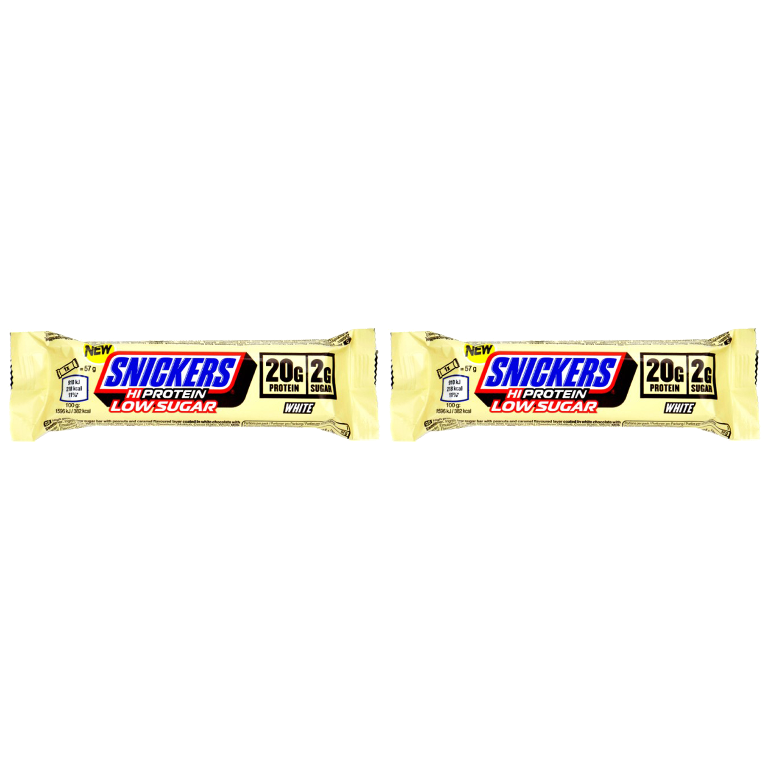 Mars Baton Snickers HIProtein Low Sugar Bar - 2x 57g