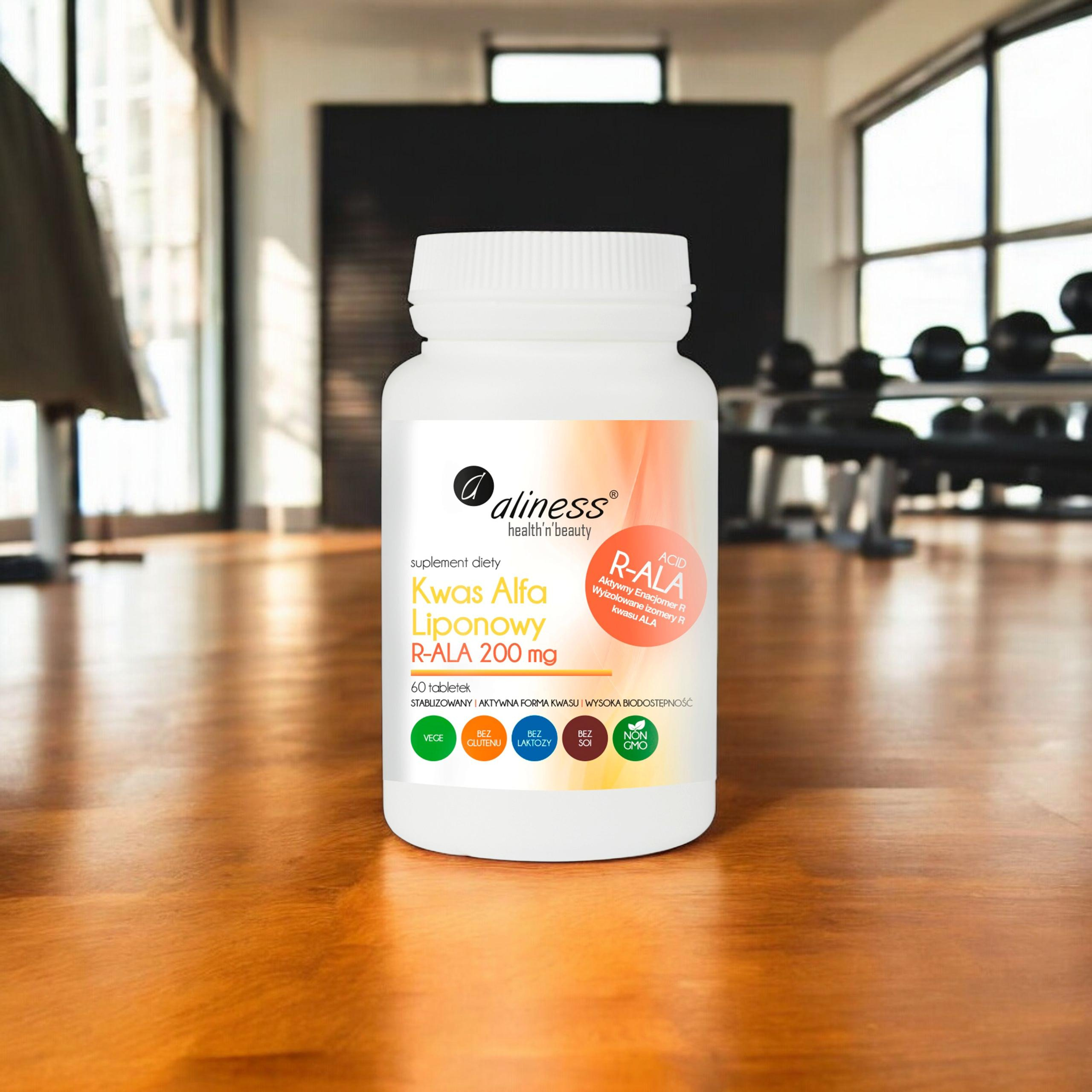 ALINESS - Alfa Liponowy R-ALA 200mg - 60tabs.