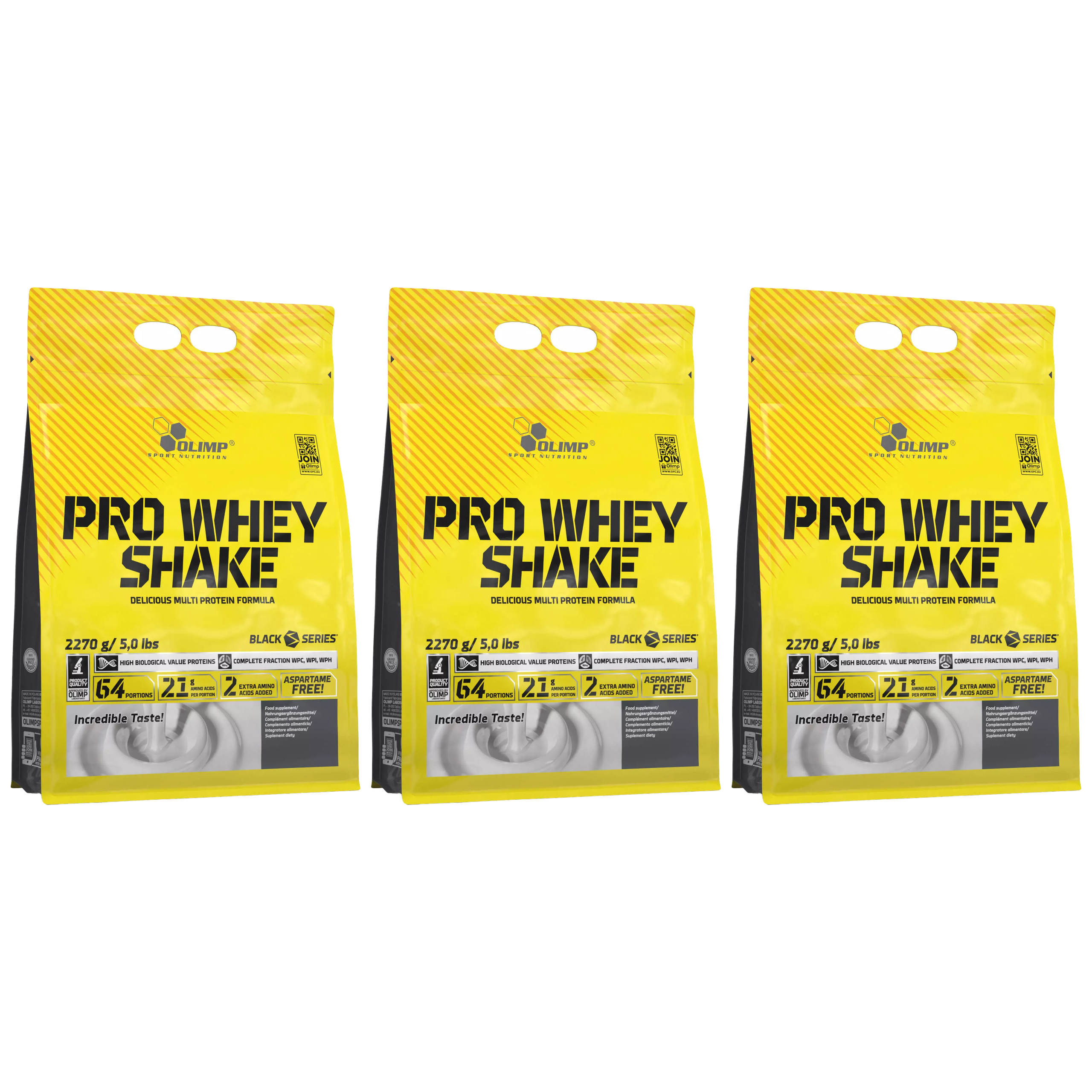 OLIMP Pro Whey Shake - 3x 2270g
