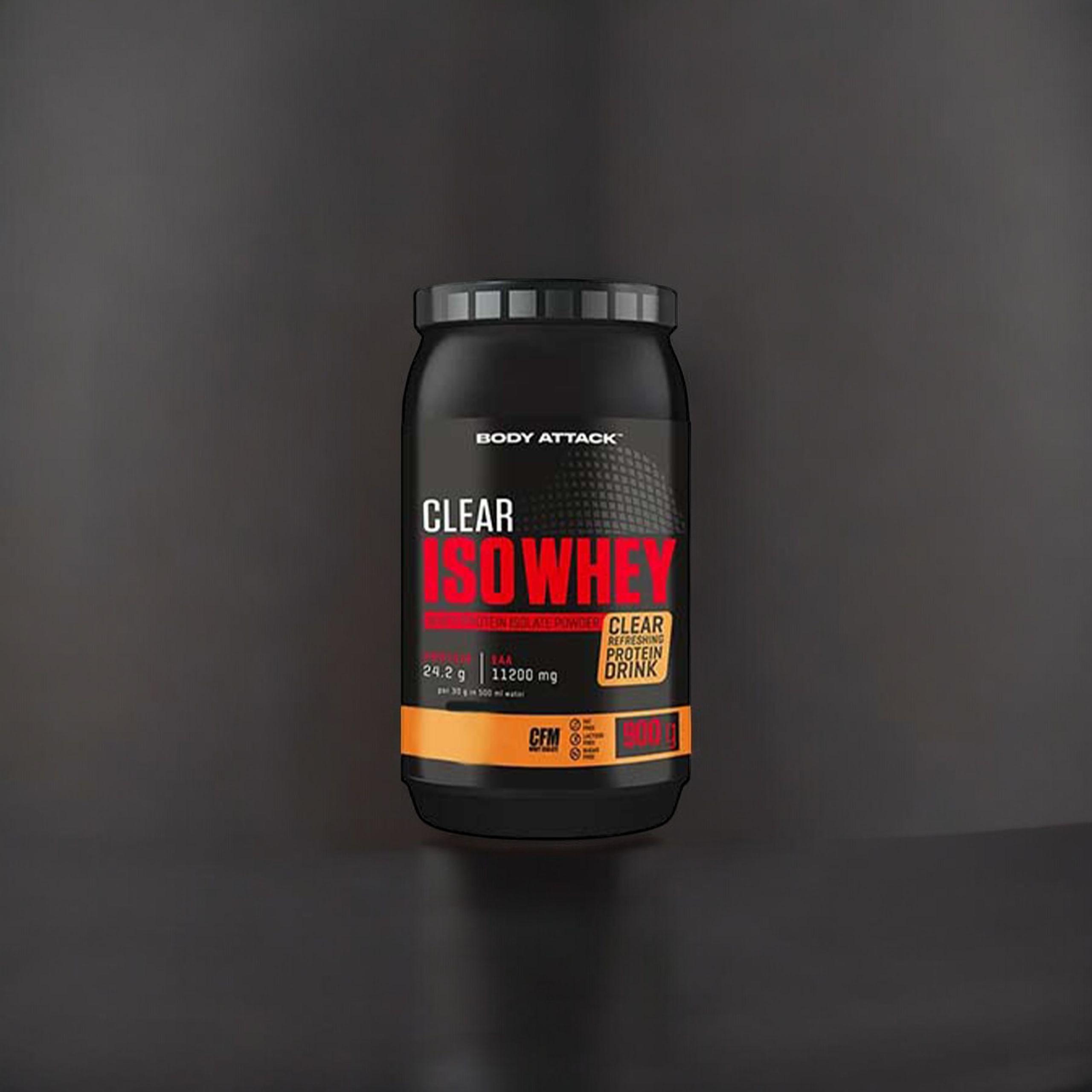 BODY ATTACK Clear Iso Whey - 2x 900g