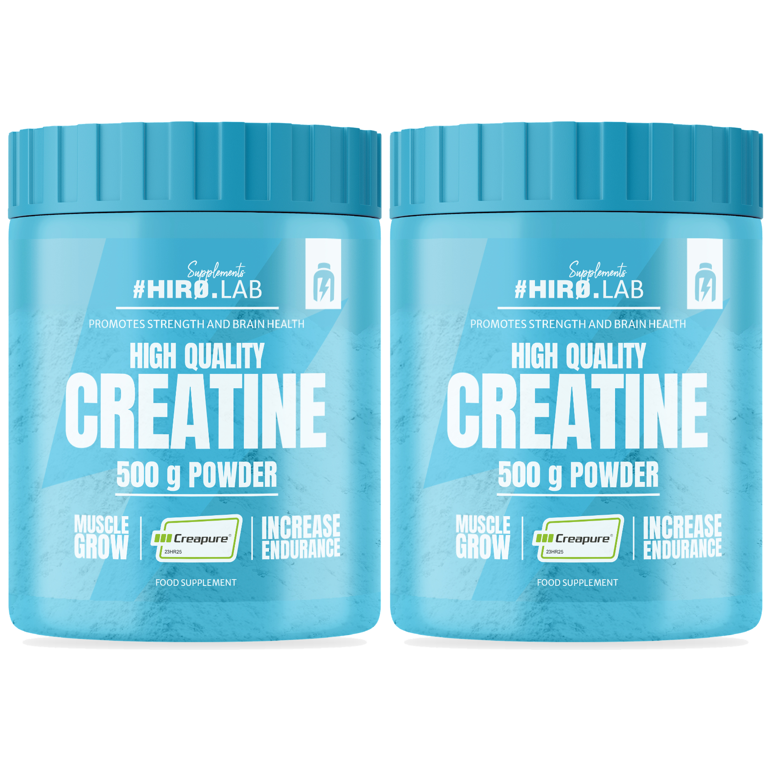 HIRO.LAB - Creapure - 2x 500g - Unflavored