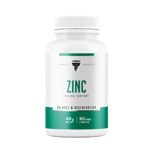TREC Vitality Zinc - 90caps.- Glukonian Cynku