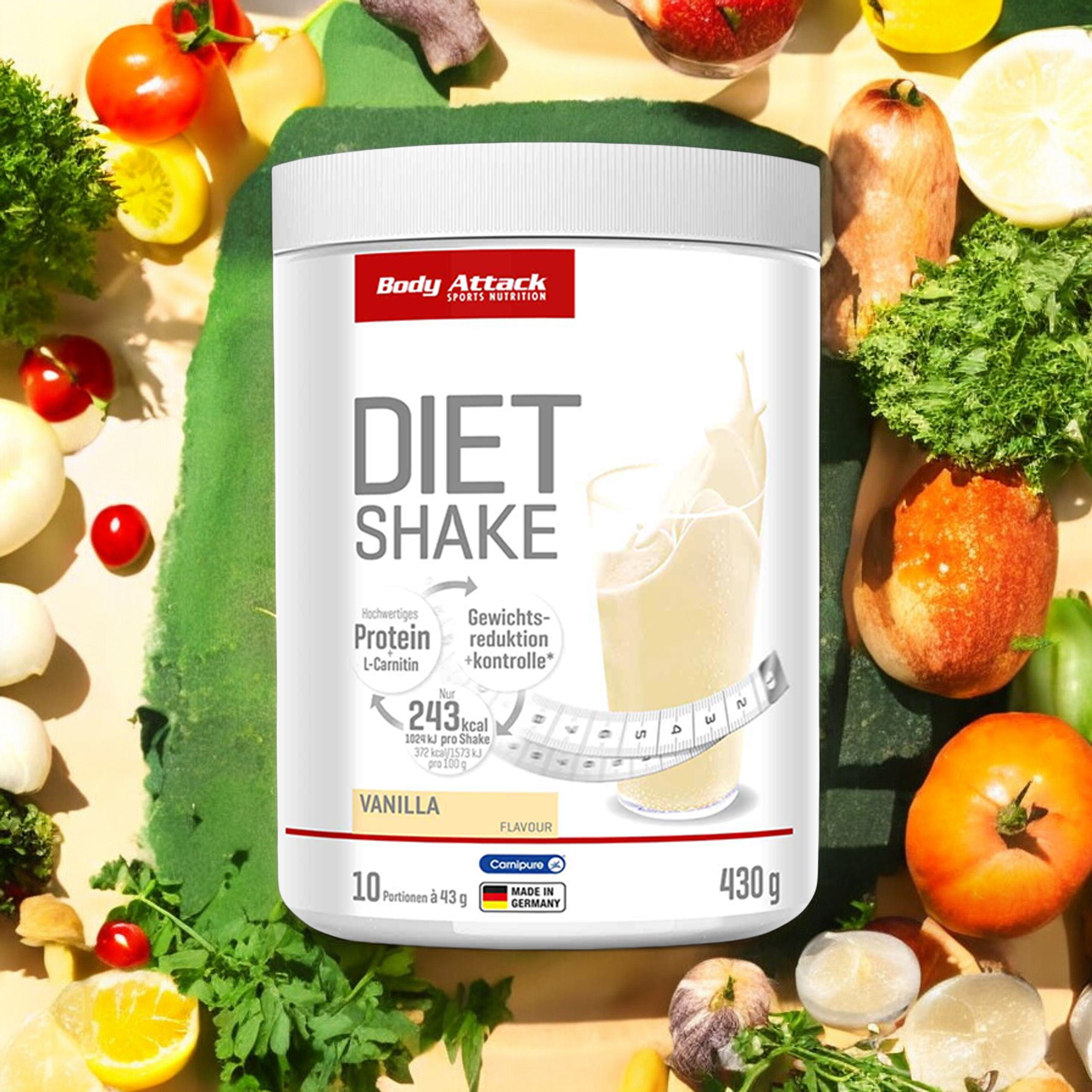 BODY ATTACK - Diet Shake - 3x 430g