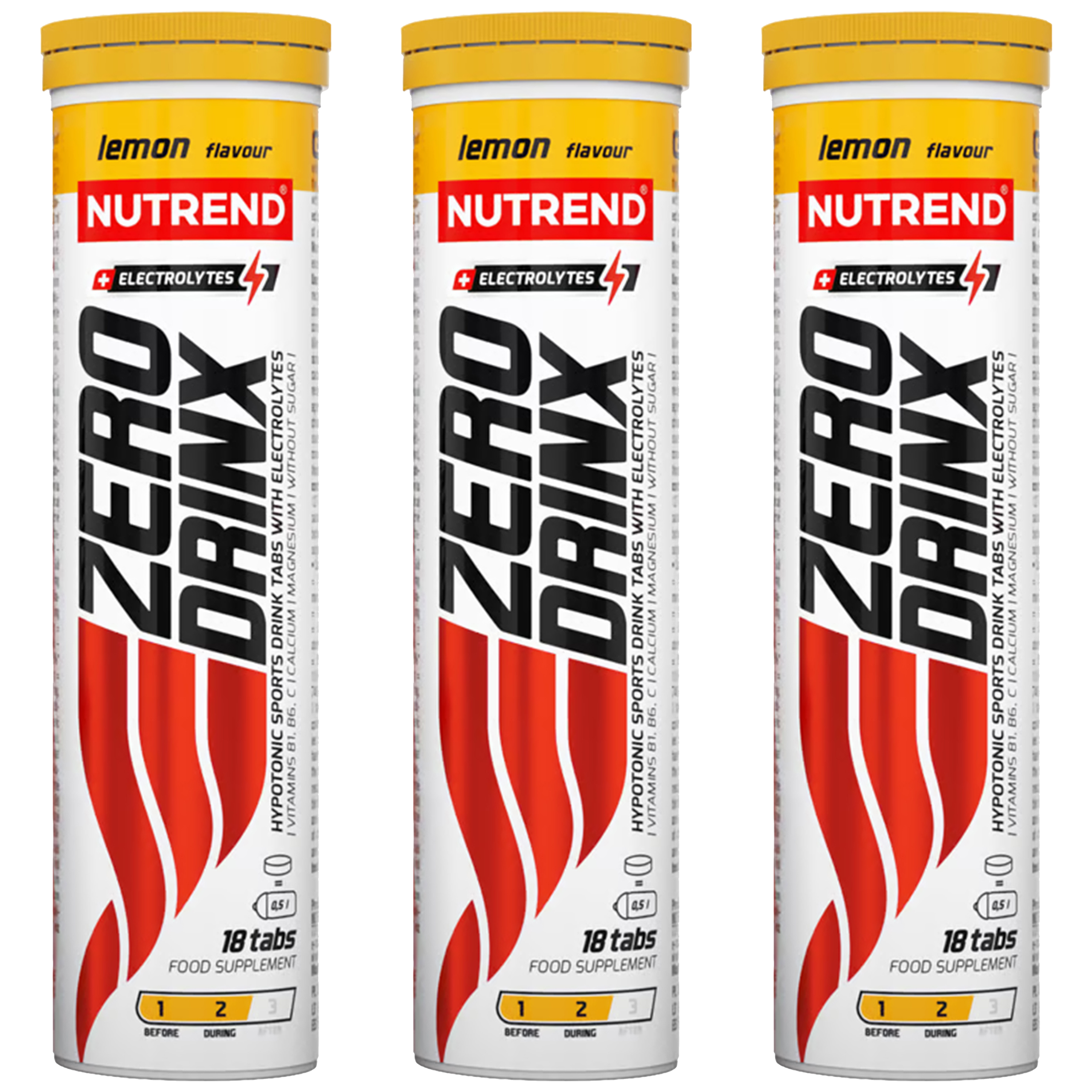 NUTREND - Zero Drink - 18tabs. - 3x Lemon