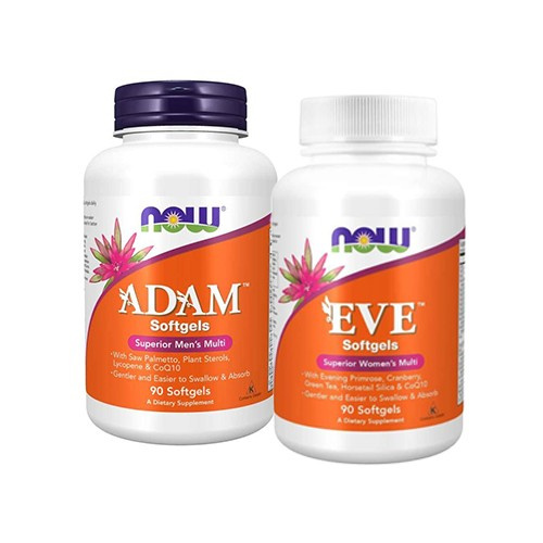 NOW Adam + Eve - 90softgels + 90softgels