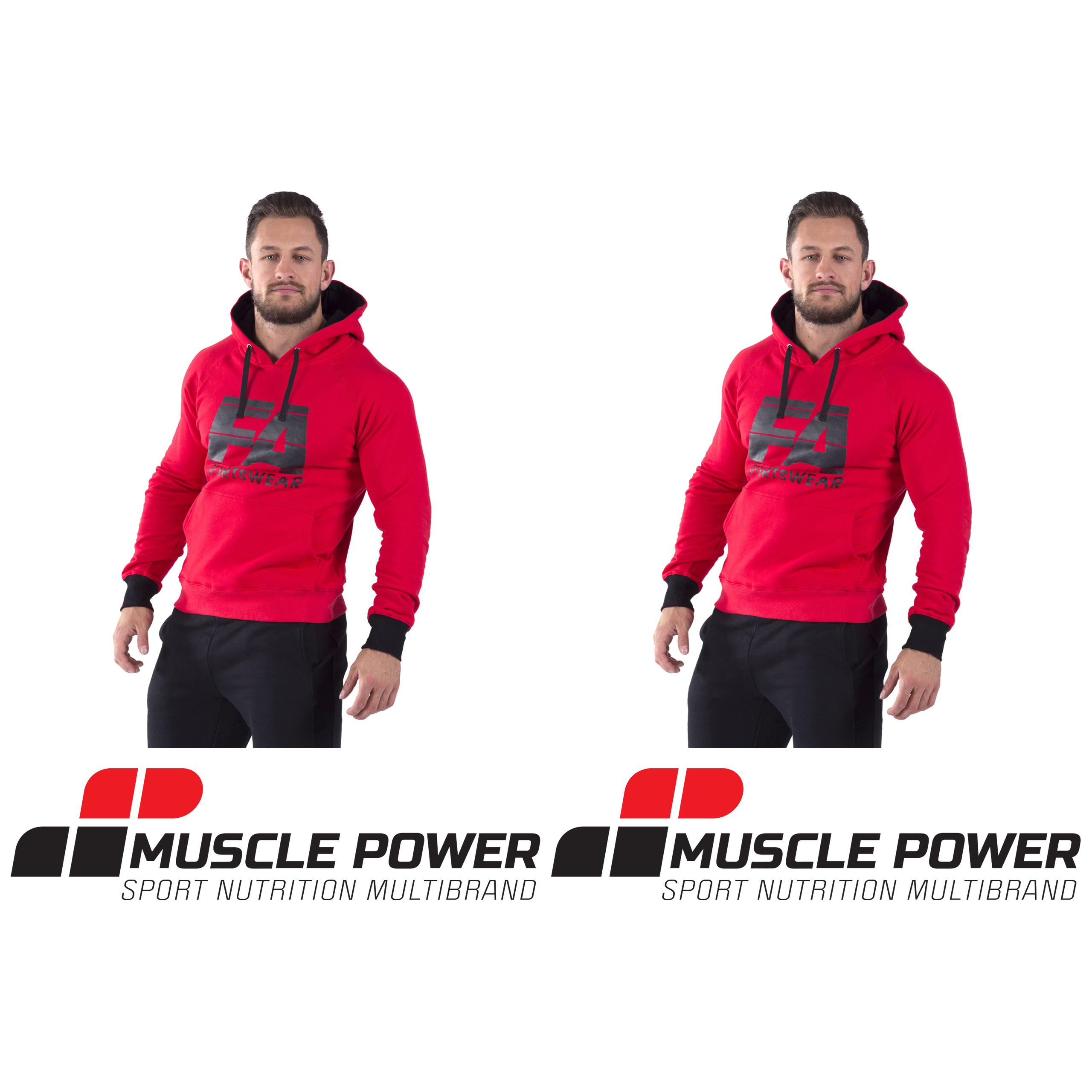 FA WEAR Hoodie Basic - 2x Red