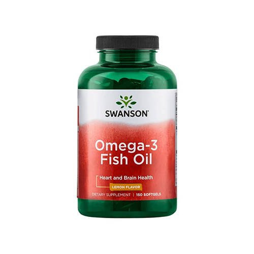 SWANSON Omega-3 Fish Oil - 3x 150softgels