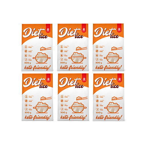 Cheat Meal Nutrition Diet Rice - 6x 400g (6x 300g netto)  - Makaron Konjac