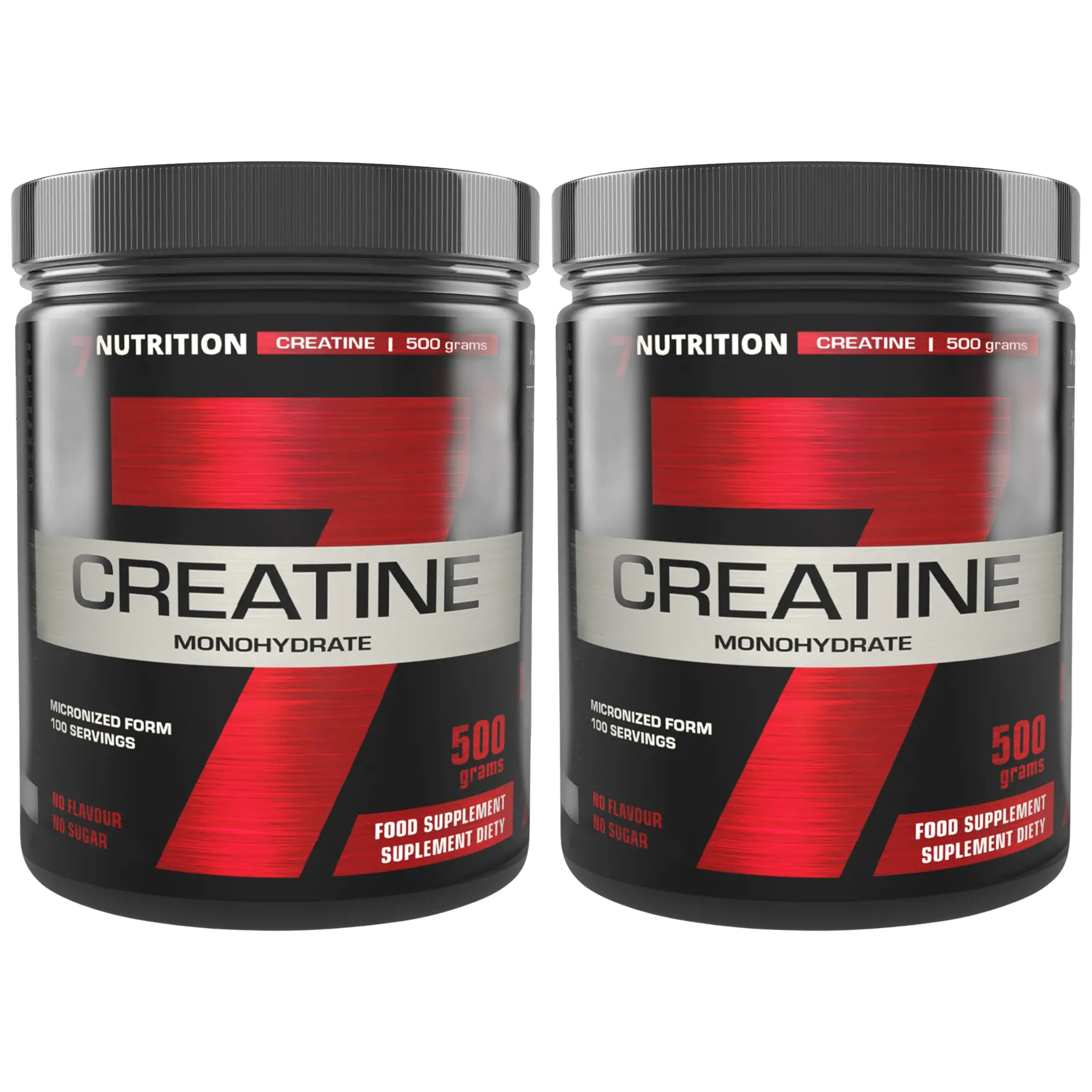 7 NUTRITION Creatine - 2x 500g