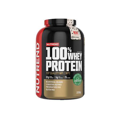 NUTREND 100% Whey Protein - 2x 2250g