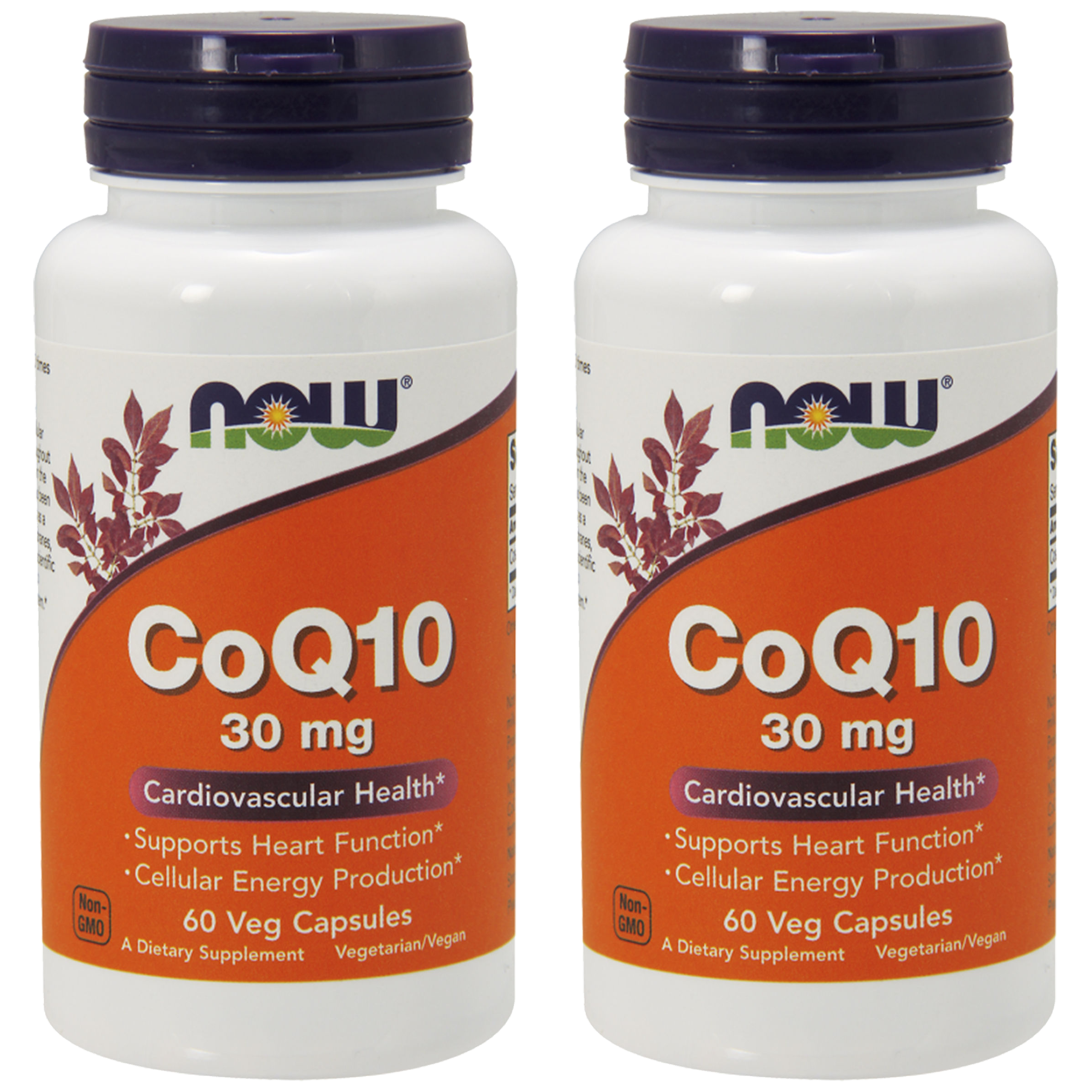 NOW CoQ10 ( Koenzym Q10 ) 30mg - 2x 60vegcaps
