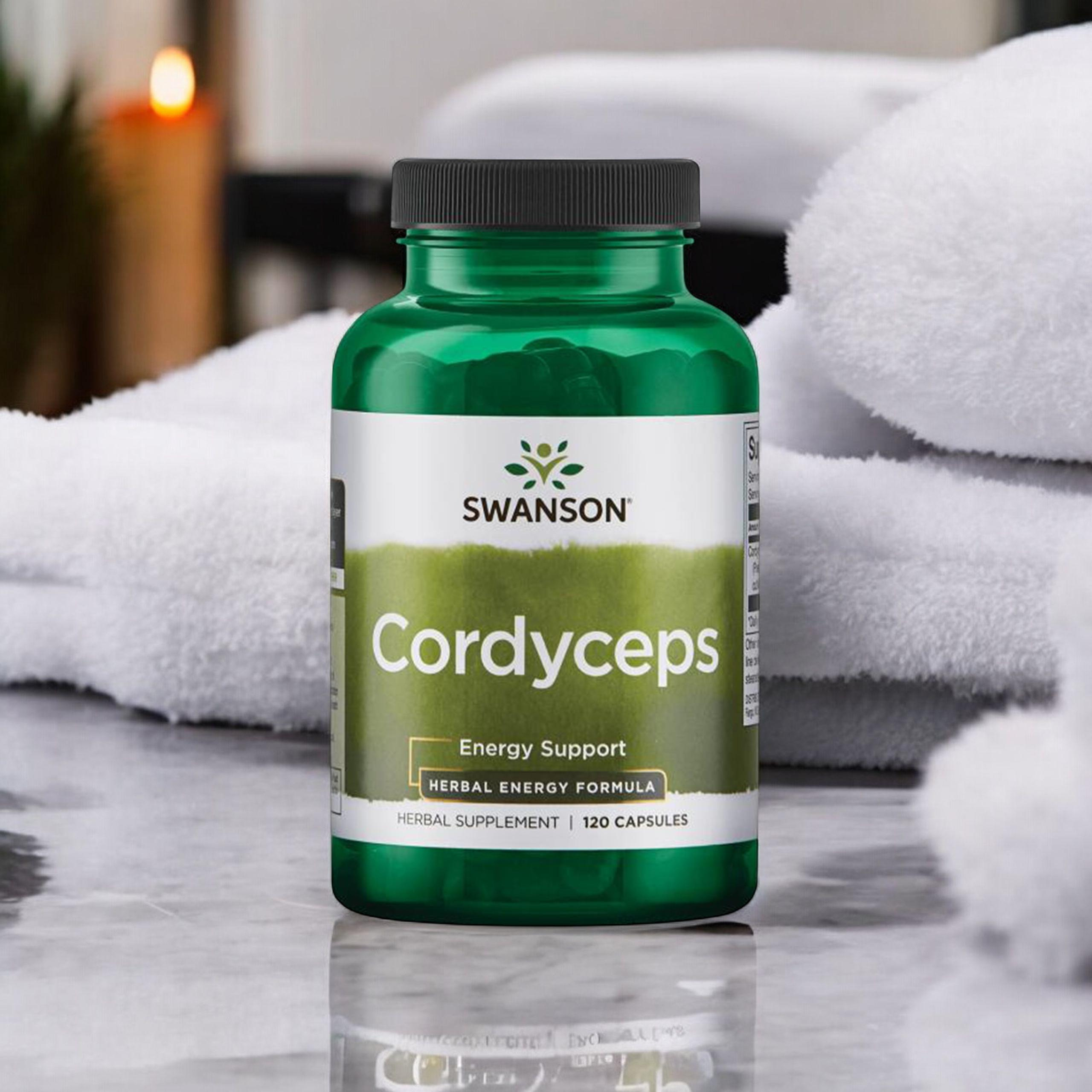 SWANSON Cordyceps 600mg - 2x 120caps