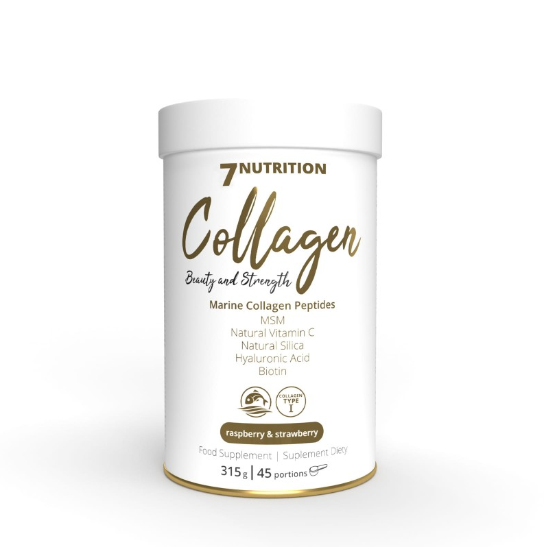 7 NUTRITION - Marine Collagen - 2x 315g - Raspberry Strawberry