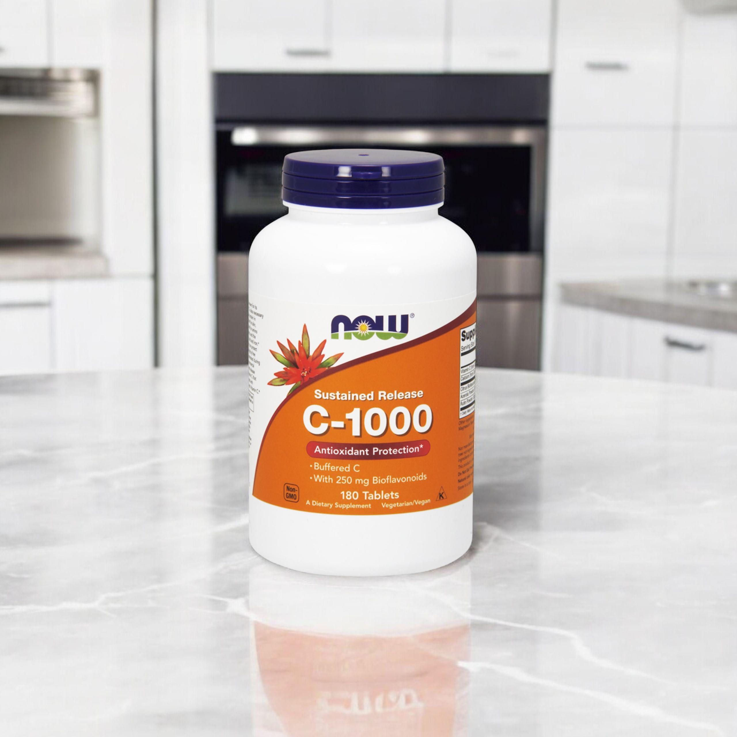 NOW Vitamin C-1000 Complex Buffered - 3x 180tabs