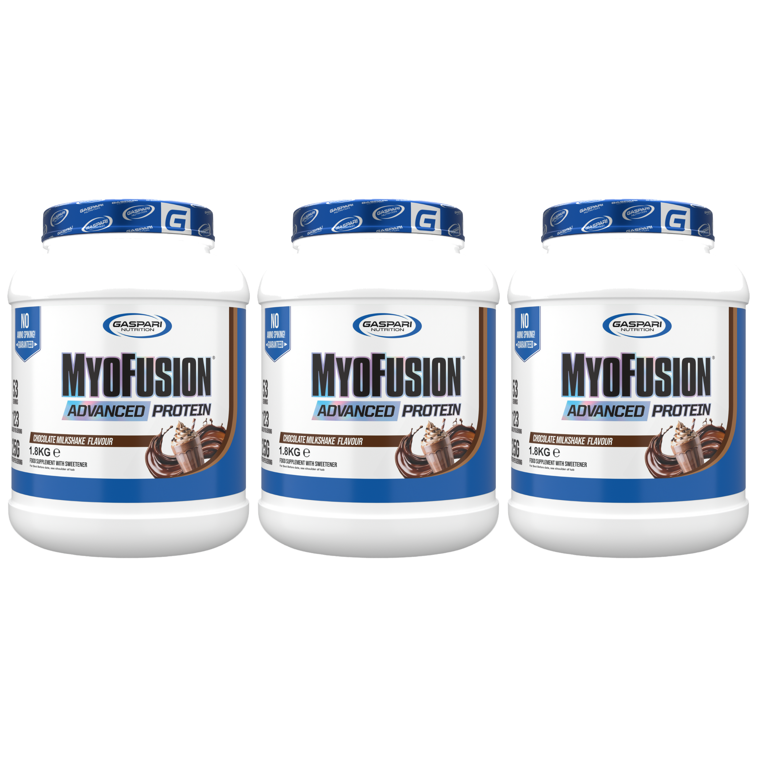 GASPARI NUTRITION Myofusion Advanced EU - 3x 1800g