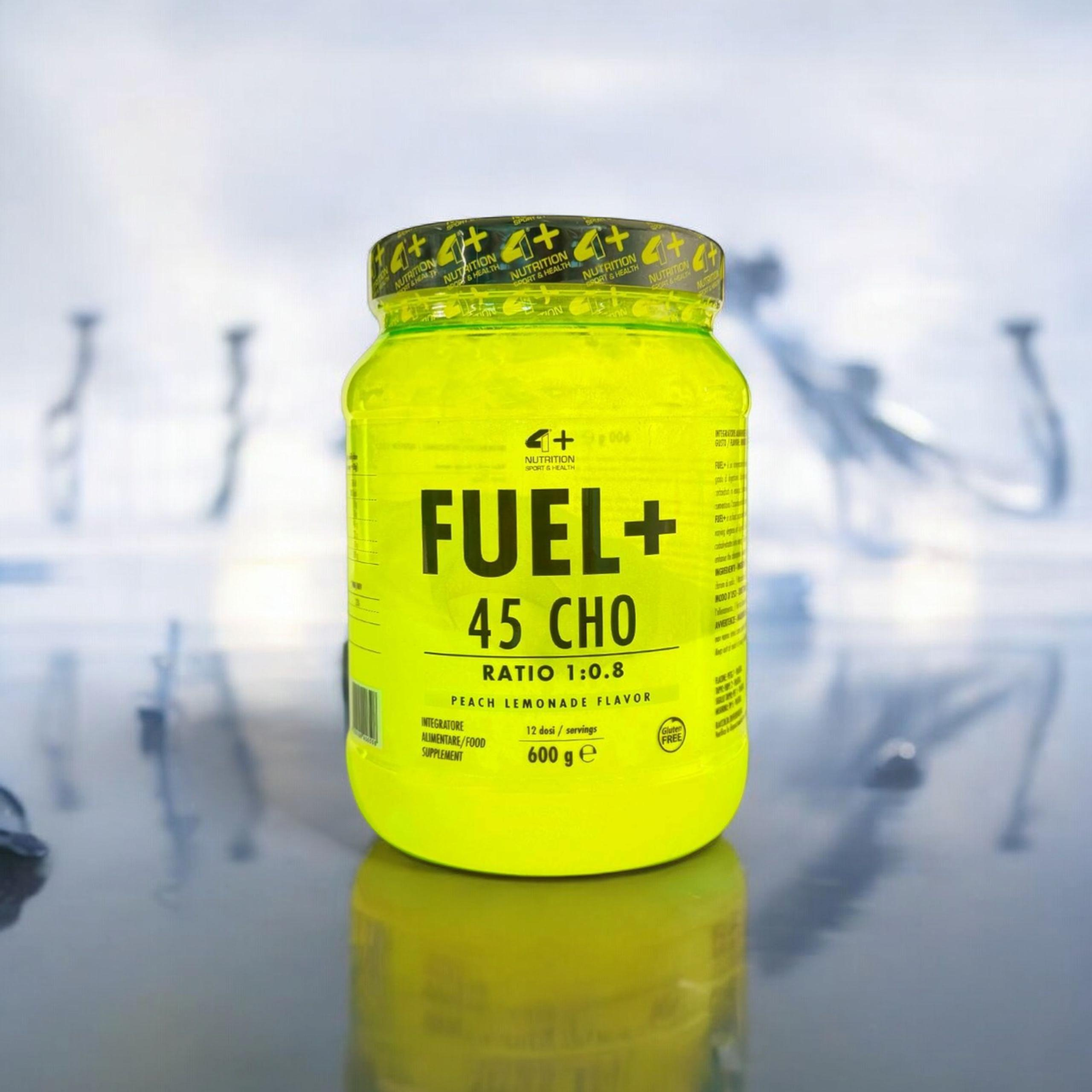 4+ NUTRITION - Fuel+ 45 CHO - 2x 600g - Peach Lemonade
