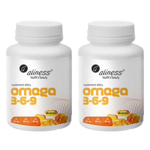 ALINESS Omega 3-6-9 - 2x 90caps.