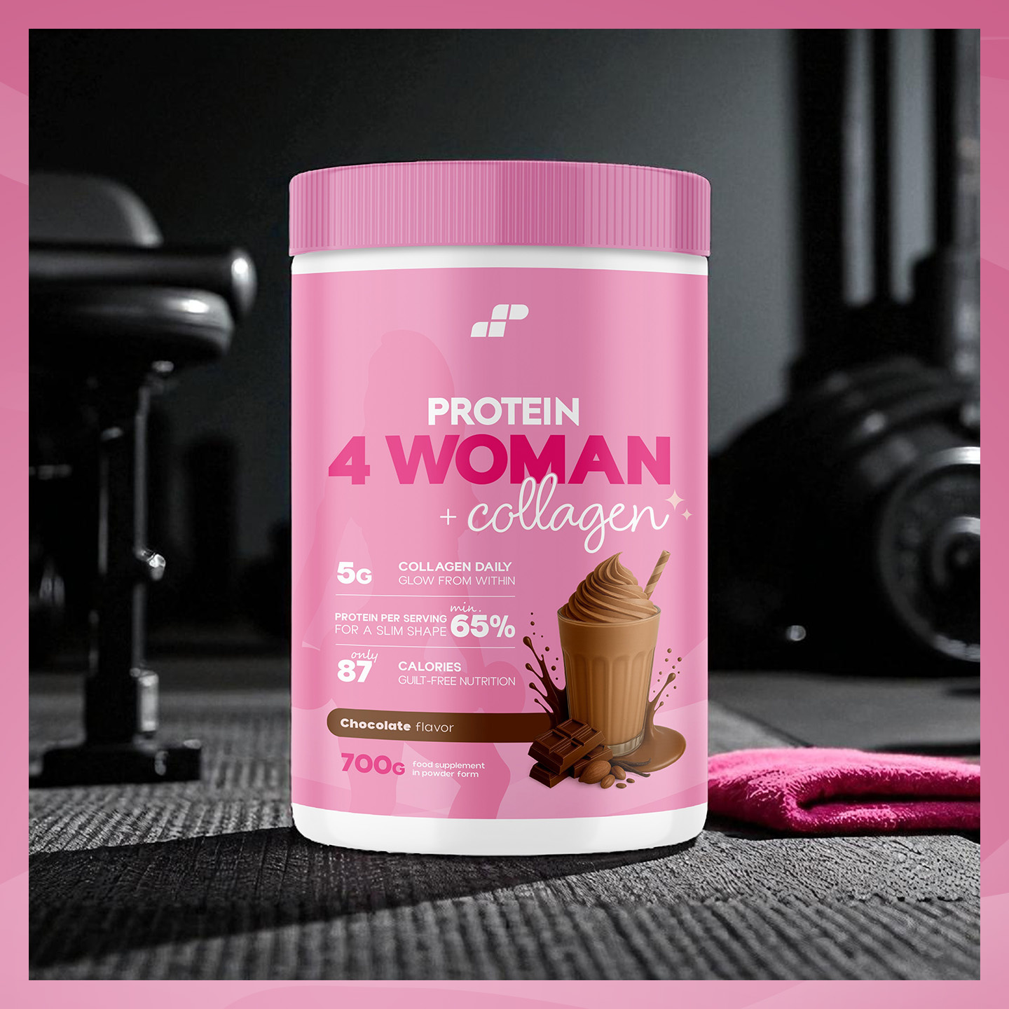 3x Protein 4 Woman + Collagen - 700g