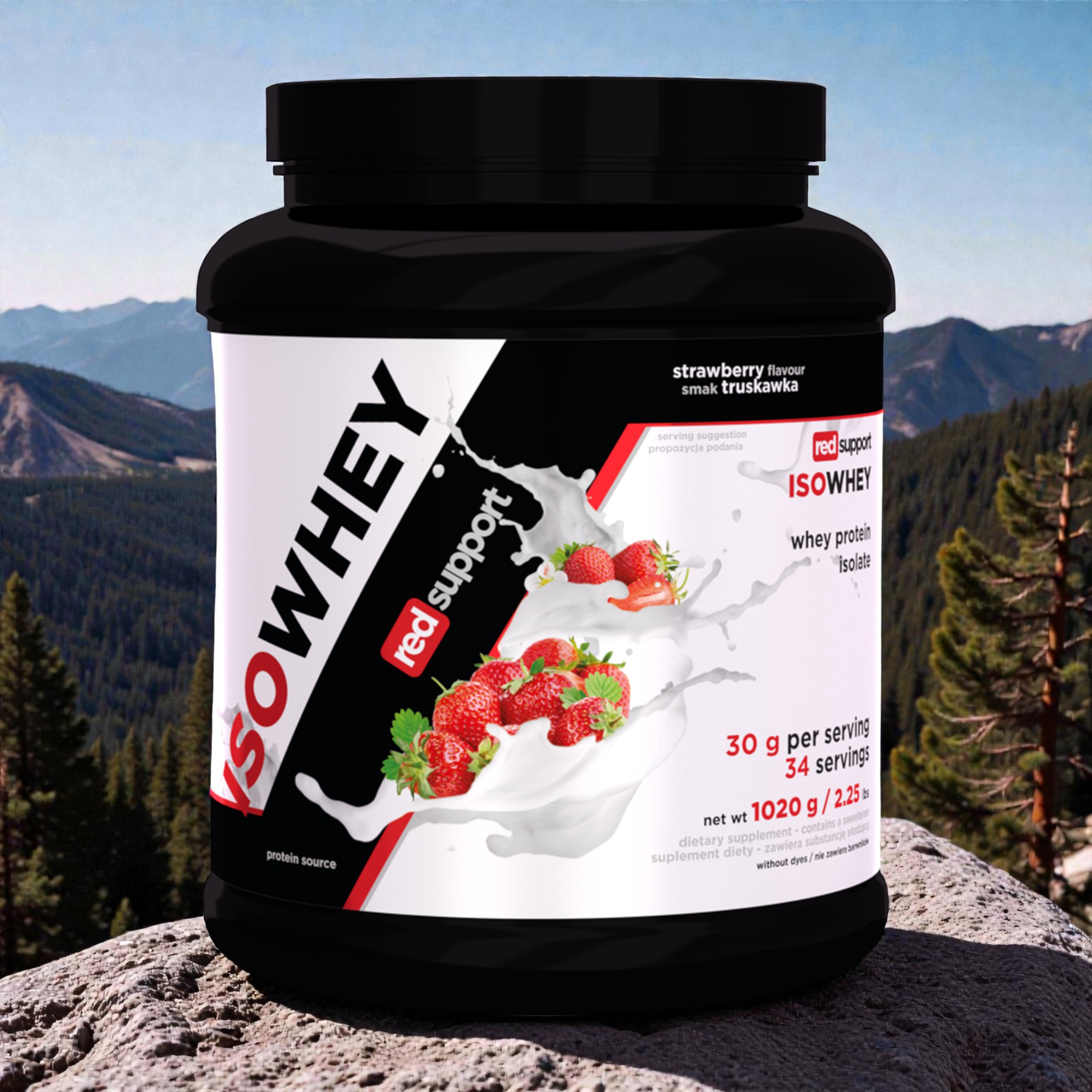 RED SUPPORT IsoWhey - 2x 1020g
