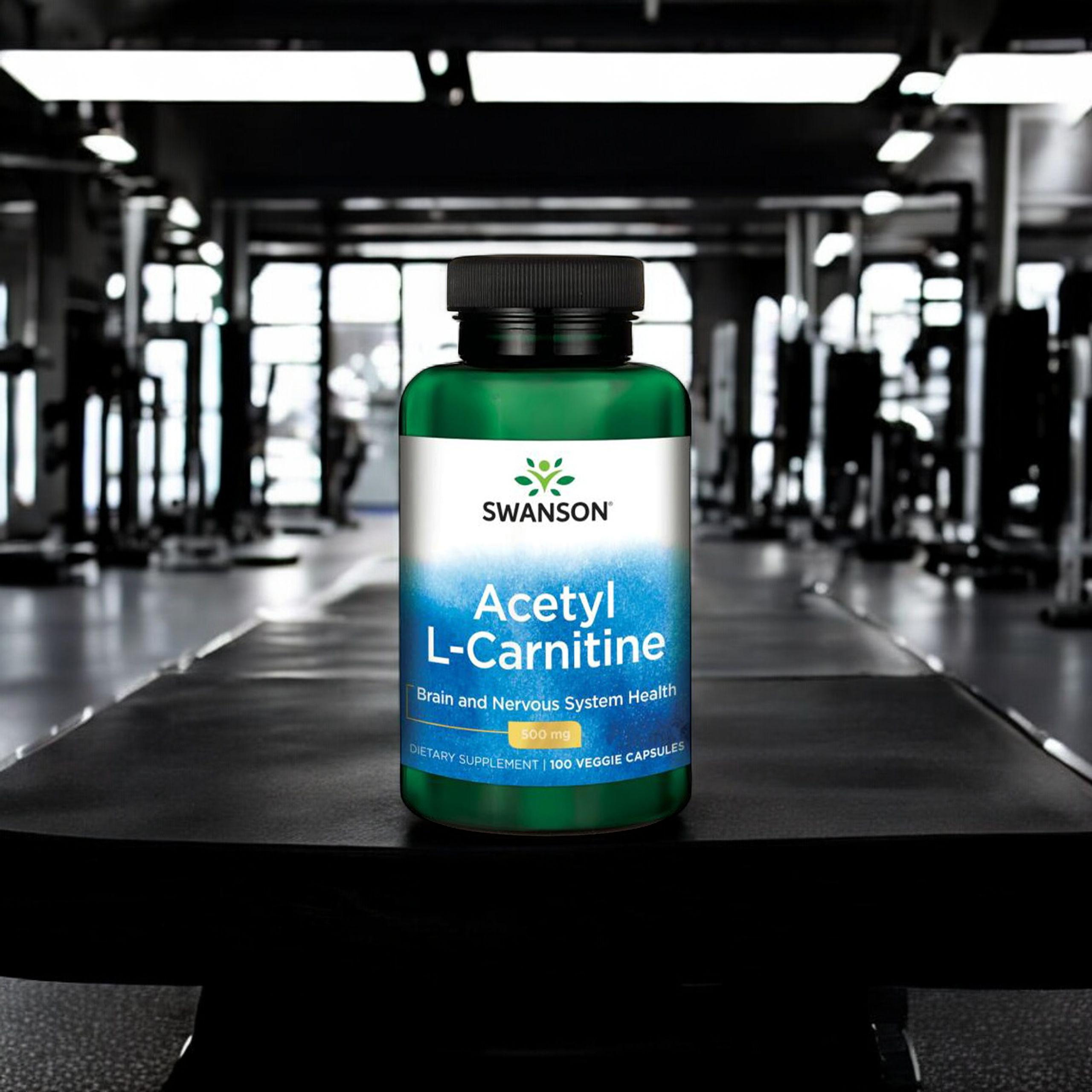 SWANSON Acetyl L-Carnitine 500mg - 2x 100vcaps. - Acetyl L-Karnityna