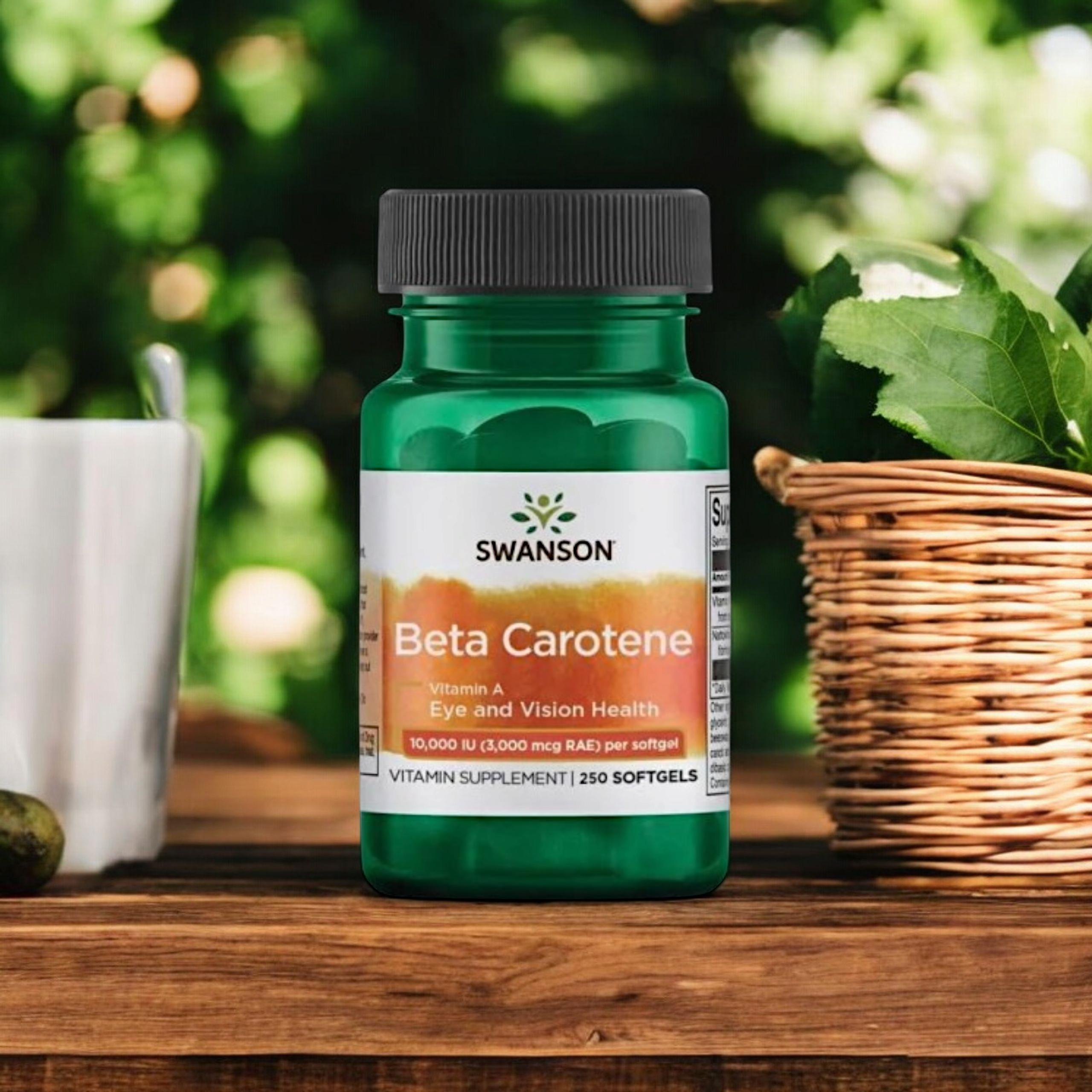 SWANSON Beta Carotene 10000IU - 2x 250softgels