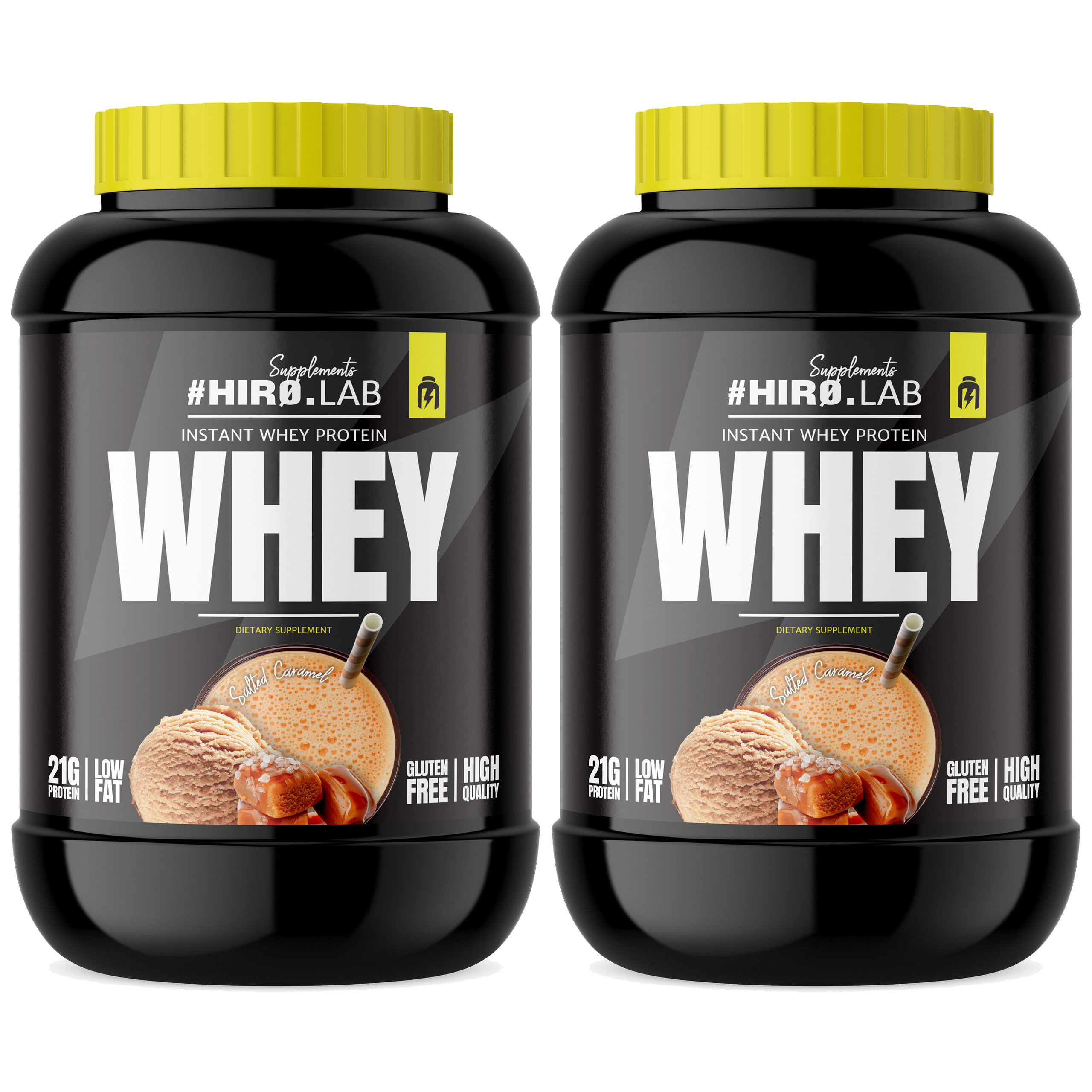 HIRO.LAB Instant Whey Protein - 2x 2000g