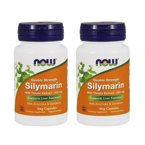 NOW Silymarin 300mg - 2x 200vcaps