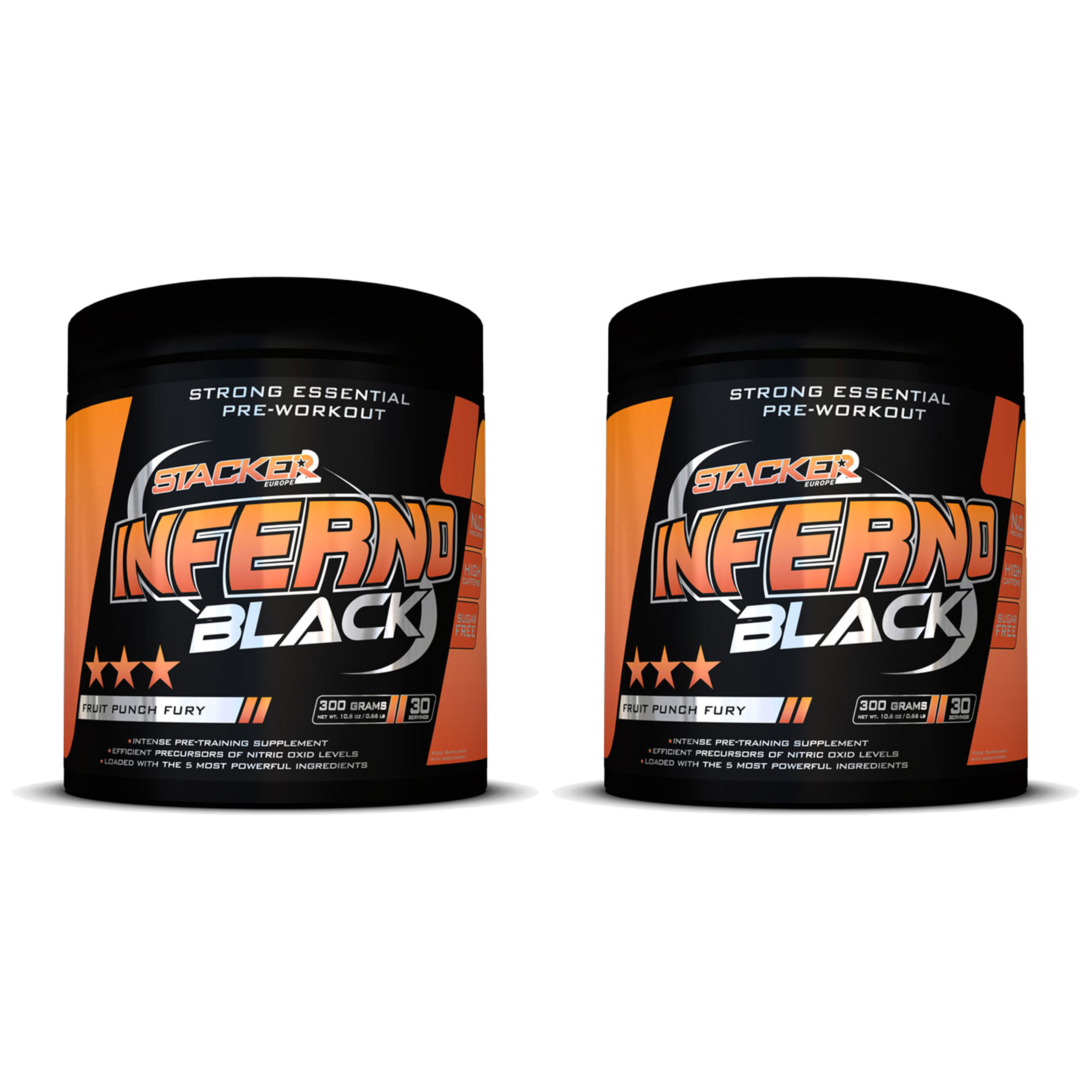 STACKER2 Inferno Black - 2x 300g