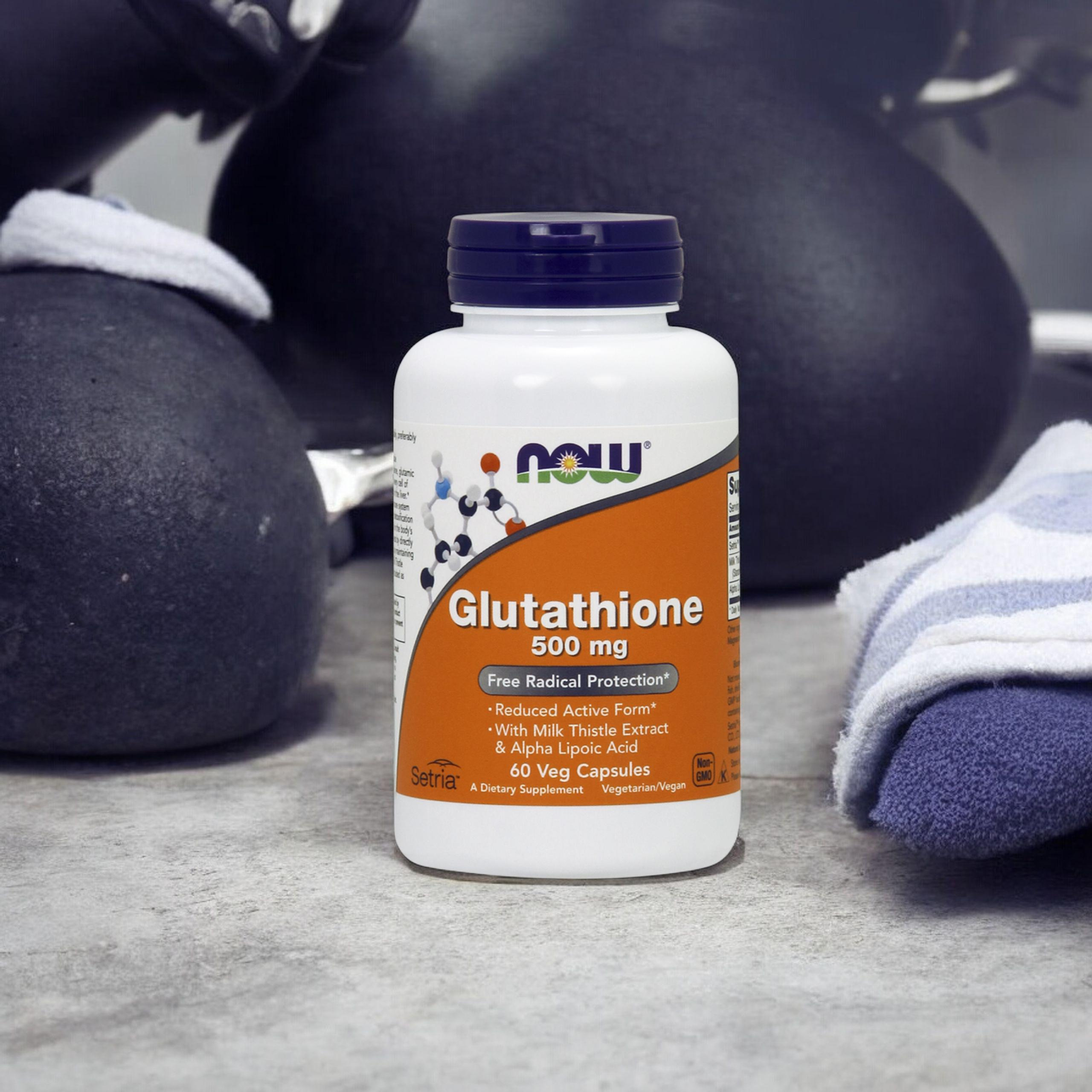 NOW Glutathione 500mg - 2x 60vcaps.