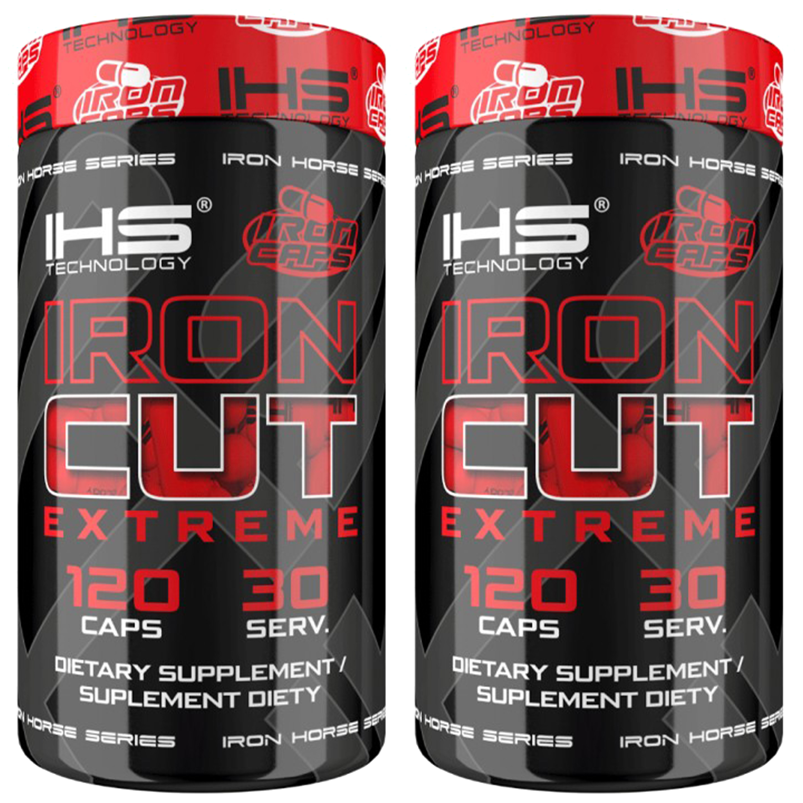 IRON HORSE Iron Cut Extreme - 2x 120caps.