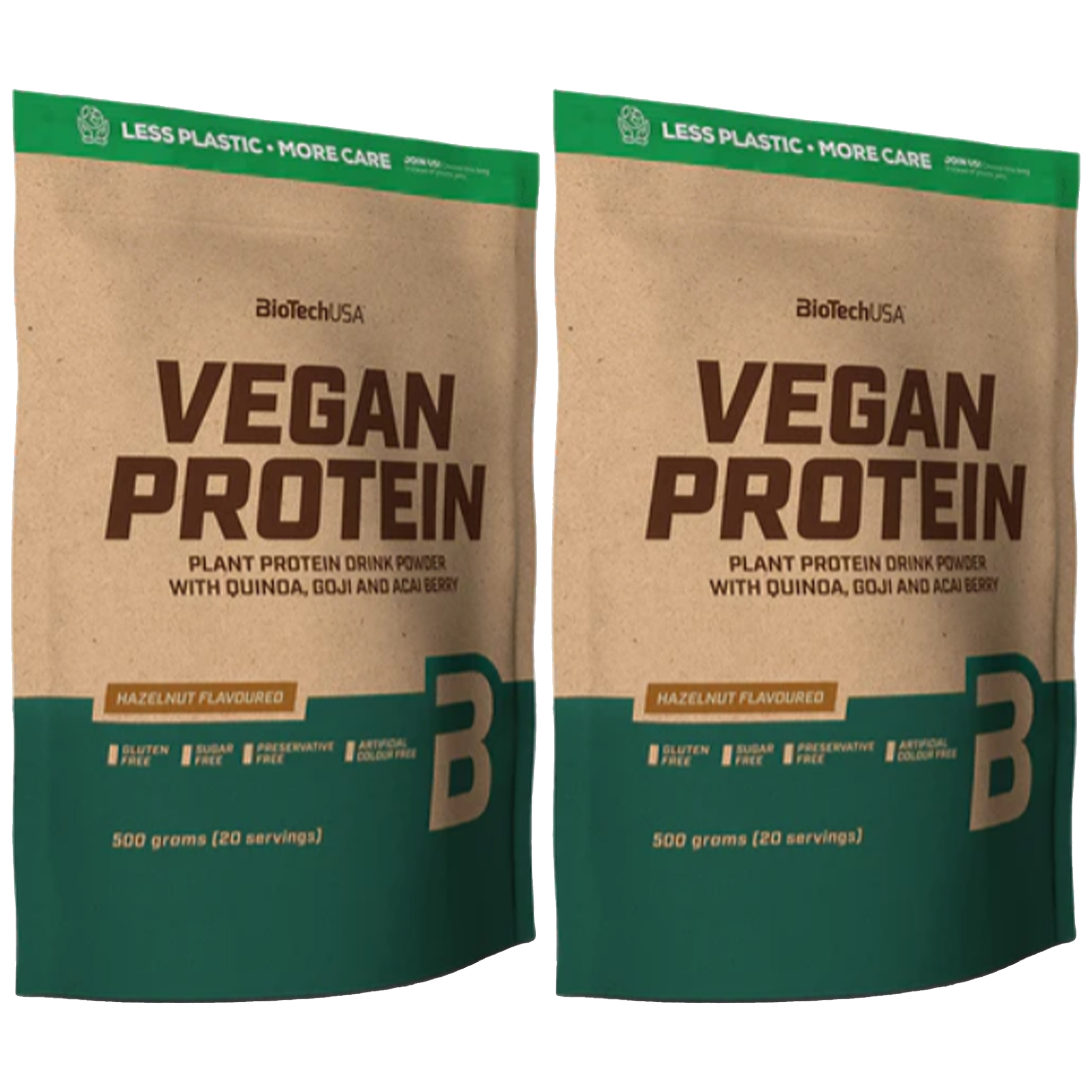 BioTech USA Vegan Protein - 2x 500g