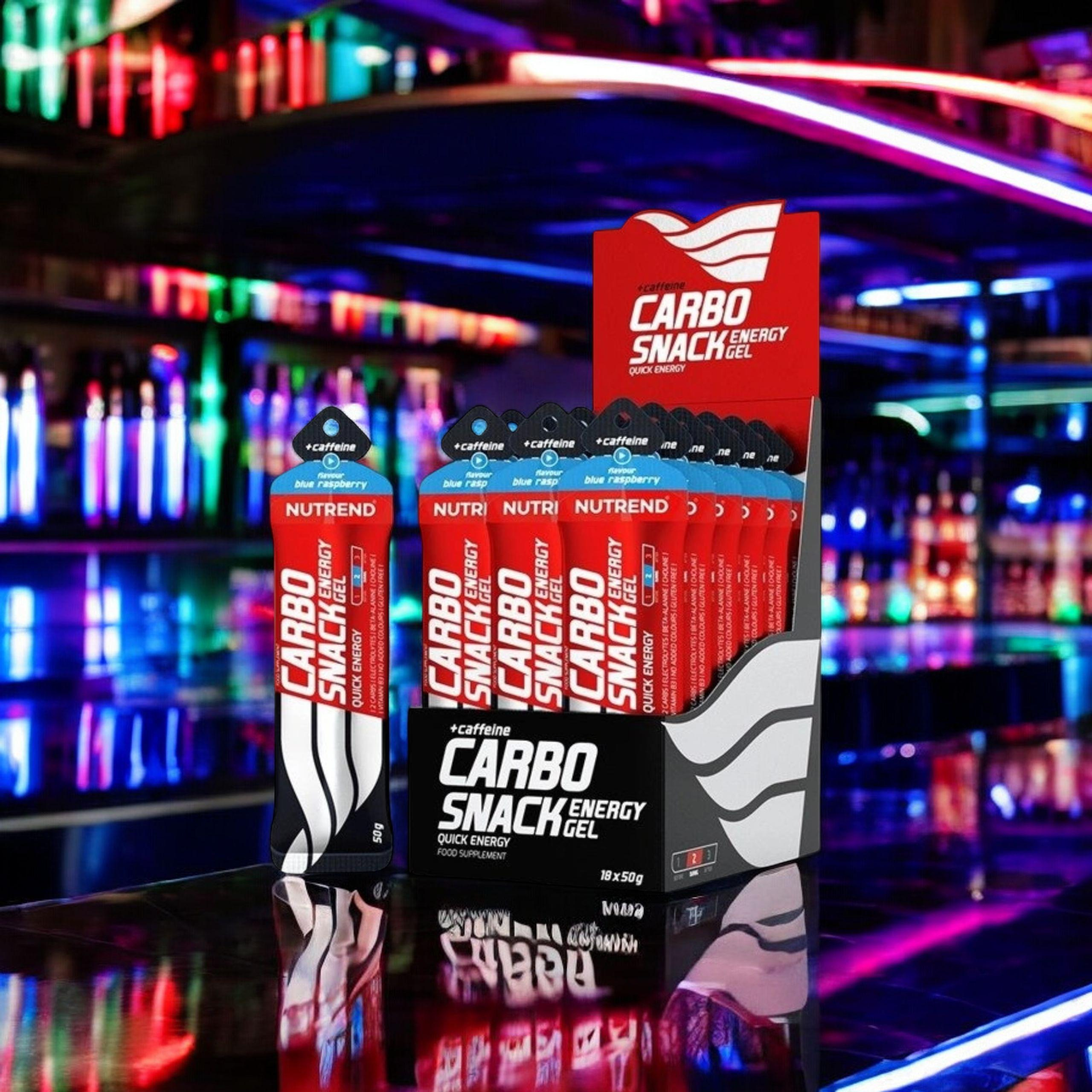 NUTREND - Carbosnack with Caffeine - 18x 50g