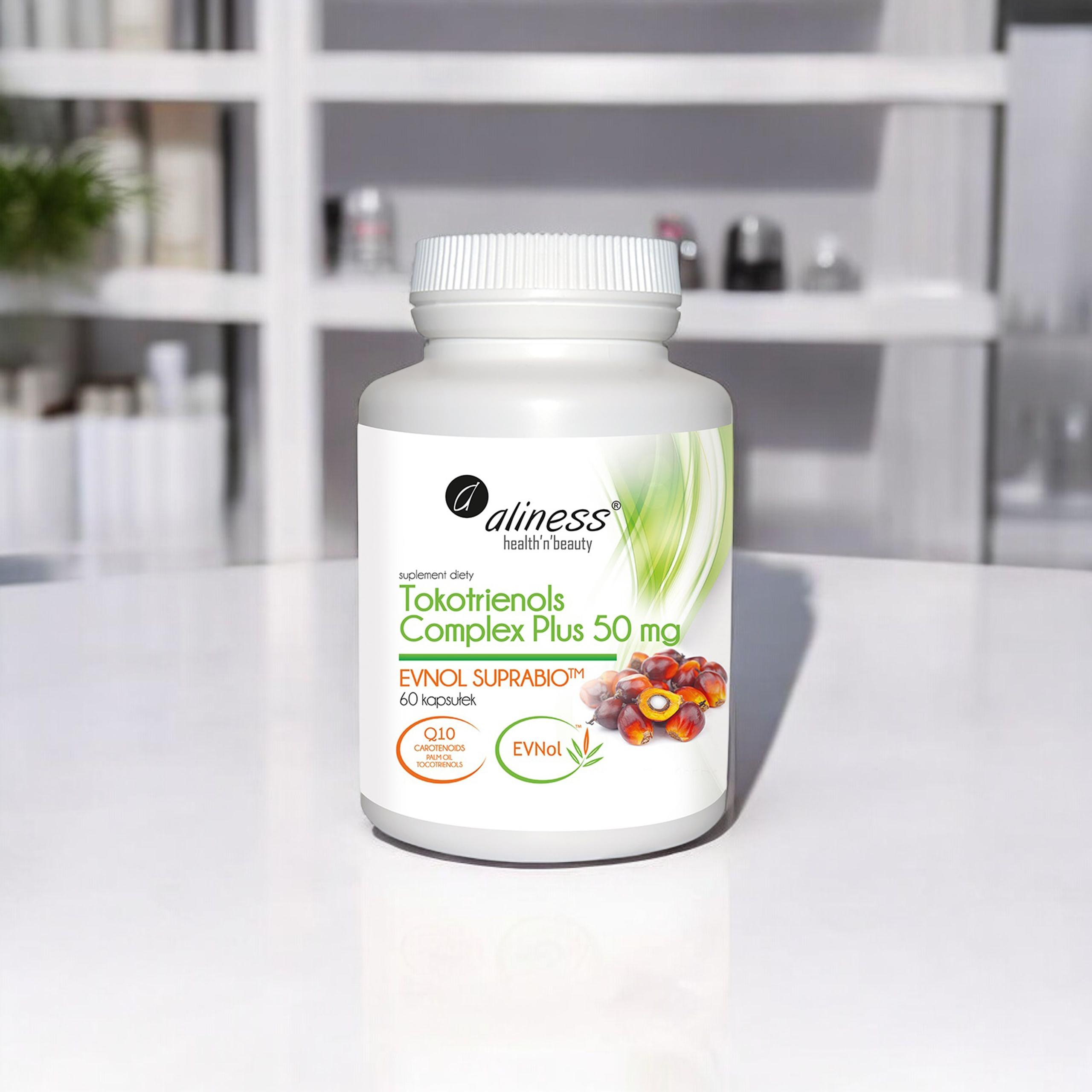 ALINESS - Tokotrienols Complex Plus 50mg - 60caps.