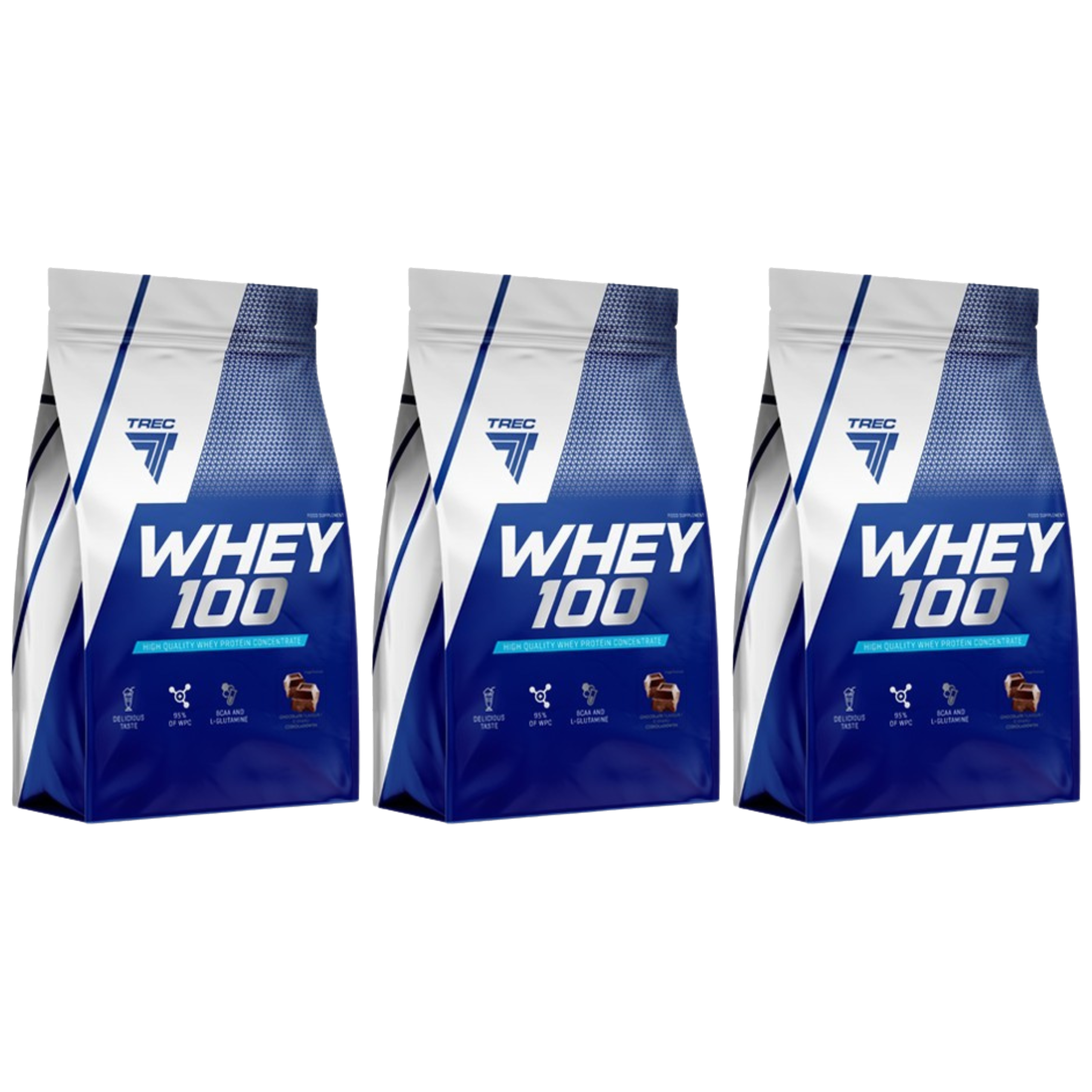 TREC - Whey 100 - 3x 700g