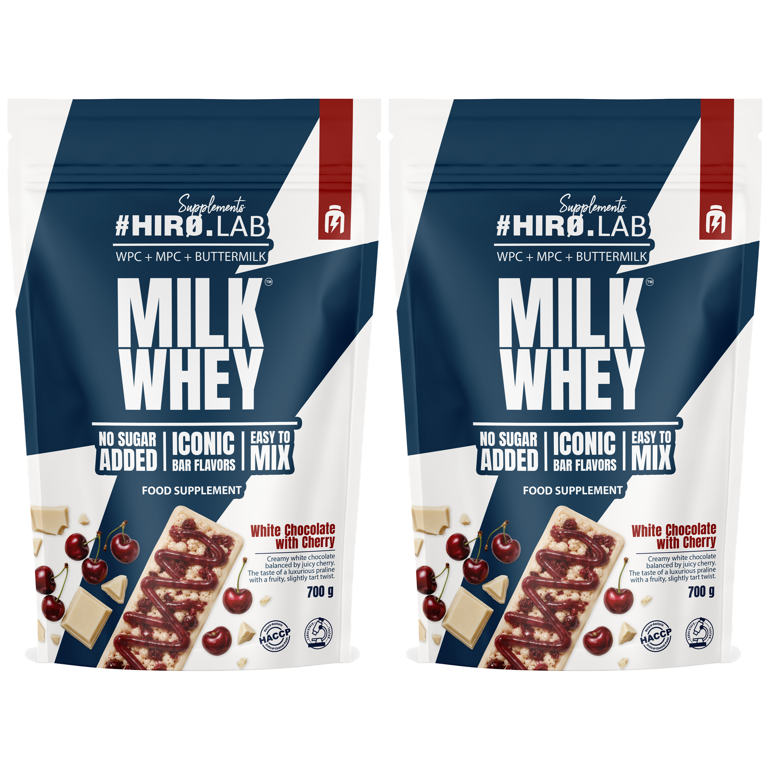 HIRO.LAB - Milk Whey - 2x 700g