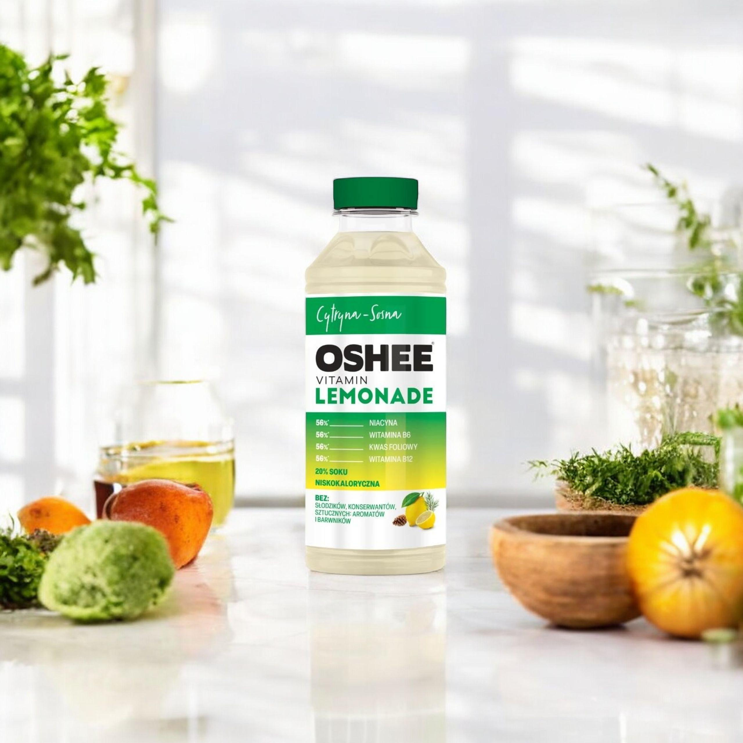 OSHEE - Vitamin Lemonade - 3x 555ml - Lemon Pine