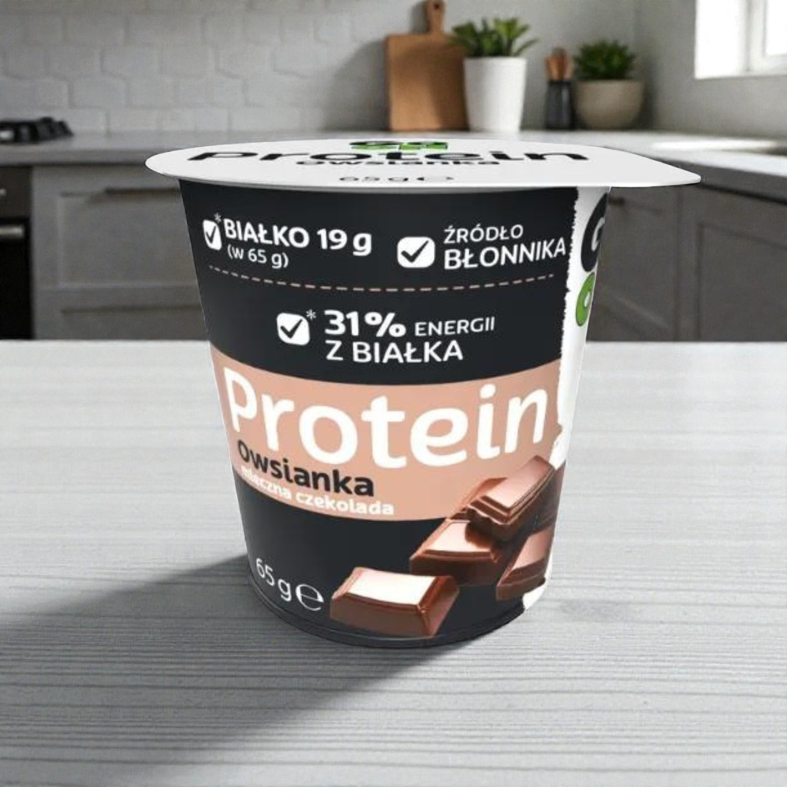 SANTE - Owsianka Proteinowa - 65g - Milk Chocolate