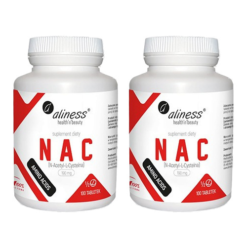ALINESS NAC (N-Acetylo Cysteina) - 2x 100tabs