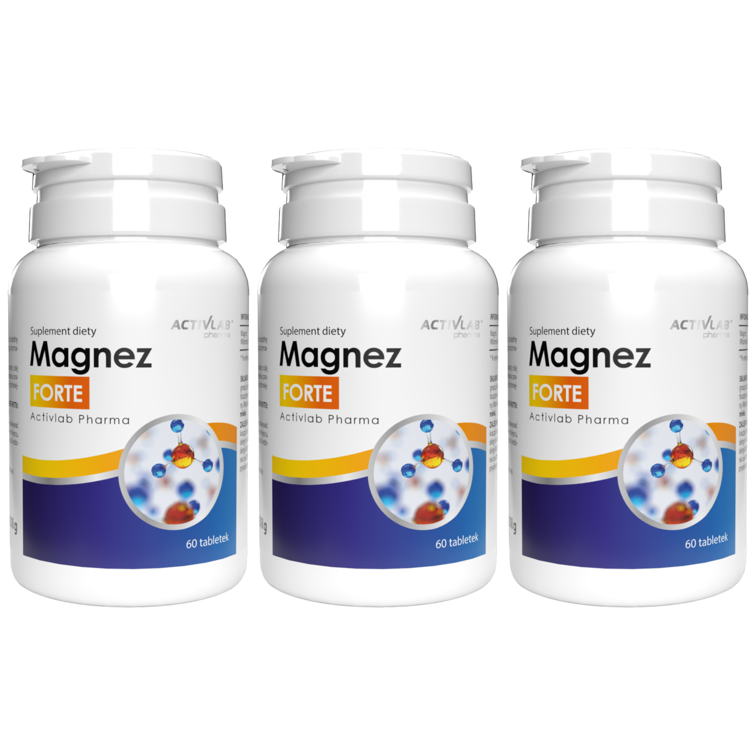 ACTIVLAB PHARMA - Magnez Forte - 3x 60 tabs.