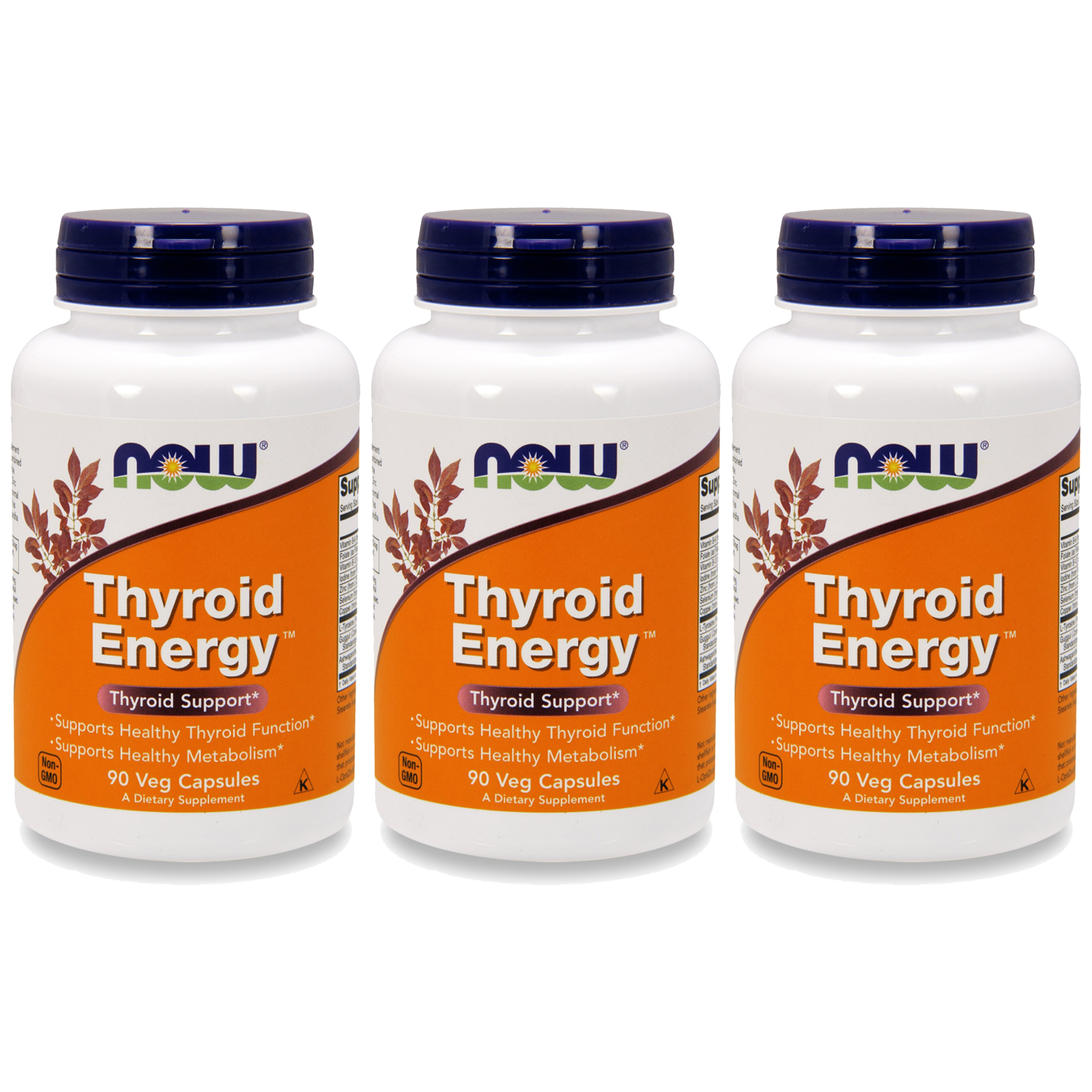 NOW Thyroid Energy - 3x 90vegcaps