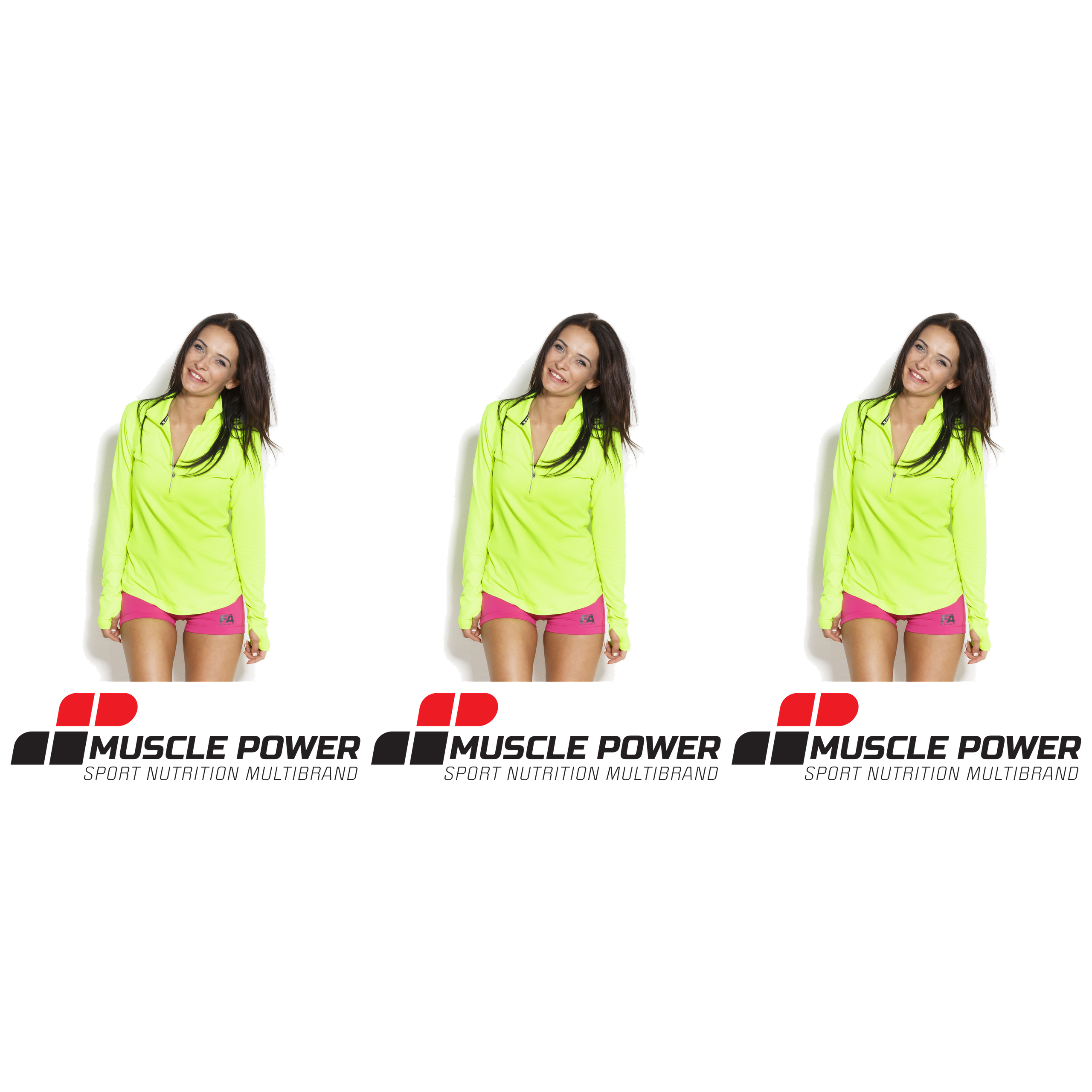 FA WEAR Longsleeve Run - 3x Green