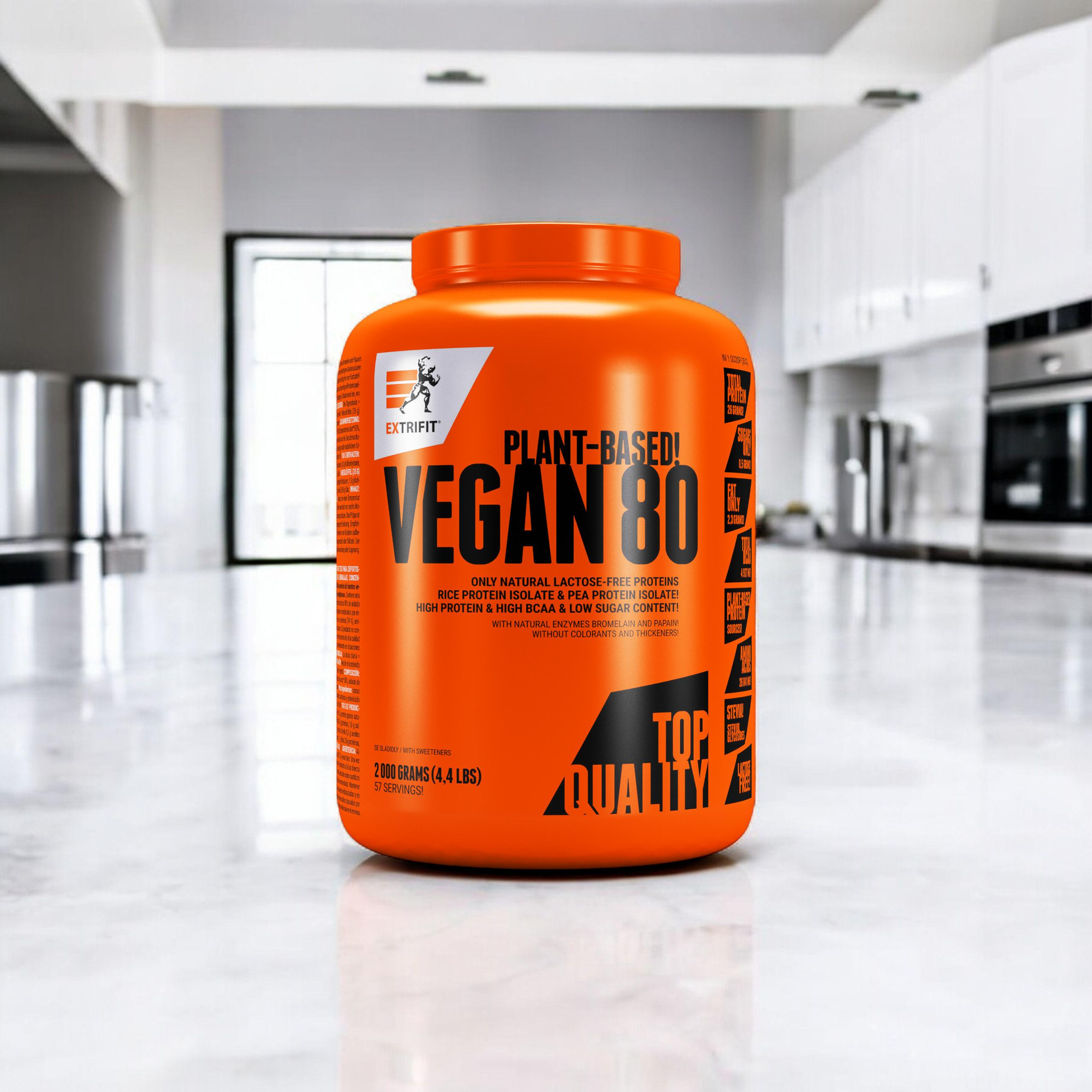 EXTRIFIT Vegan 80 - 3x 2000g