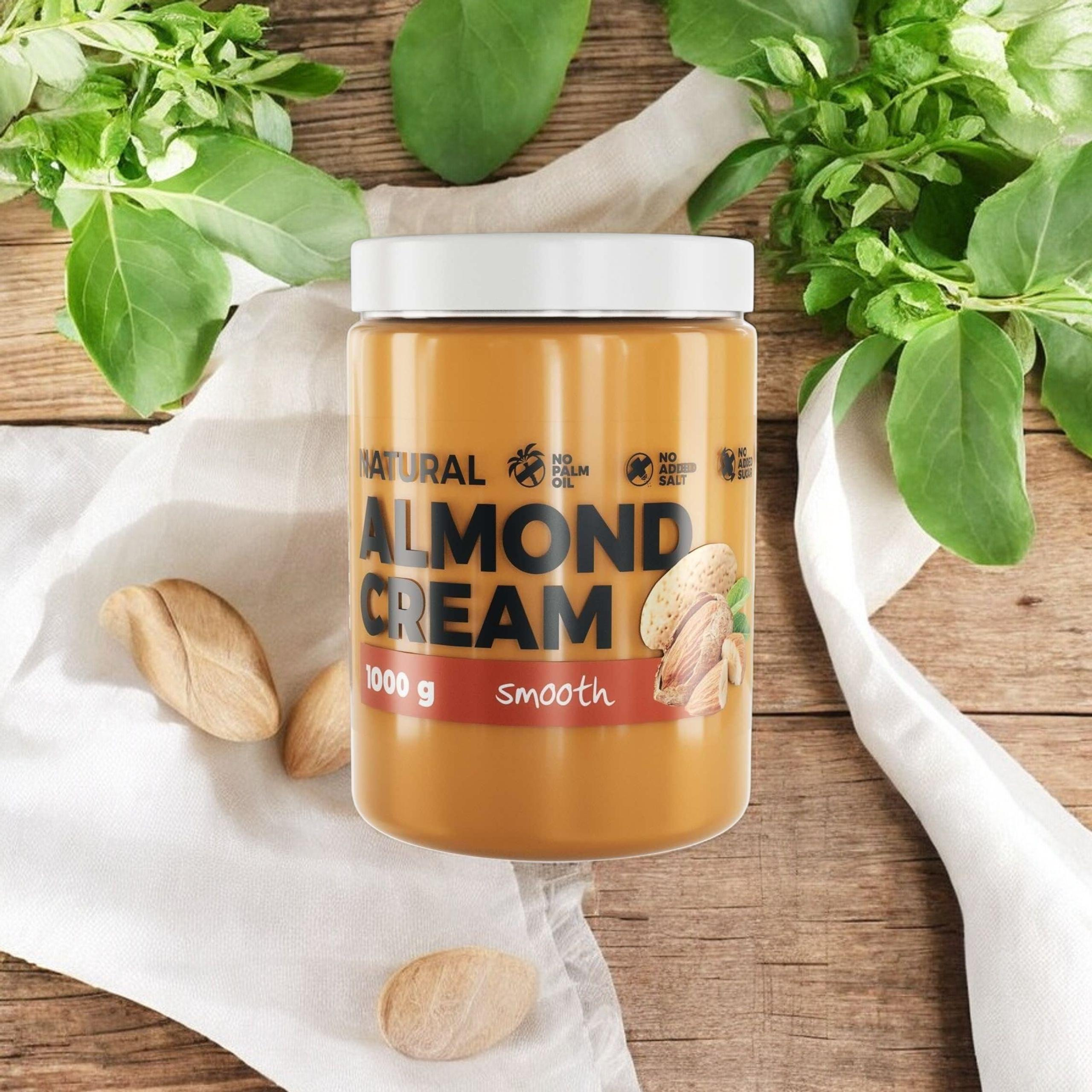 7 NUTRITION - Almond Butter - 3x 1000g - Smooth - Masło Migdałowe